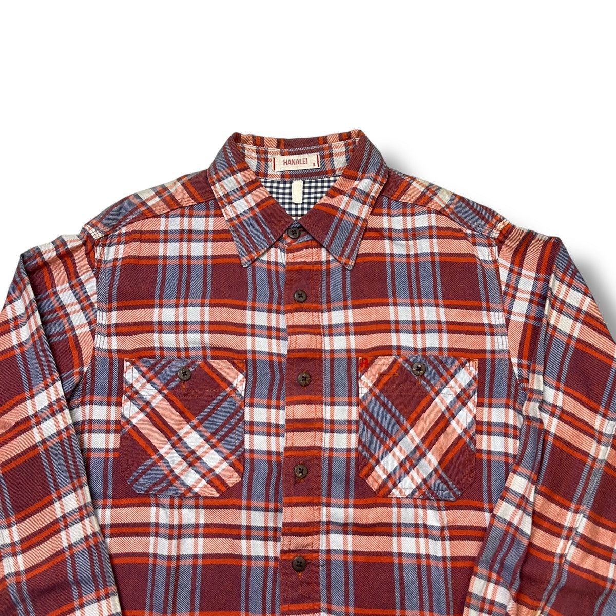 Kapital Issey miyake style💥HANALEI Heavy Flannel Workshirt Size US M / EU 48-50 / 2 - 2 Thumbnail