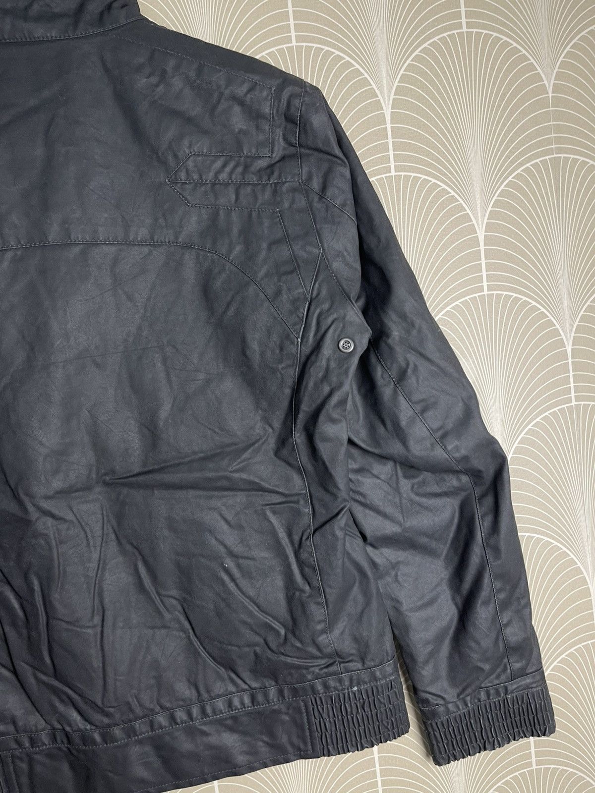 Japanese Brand × Nicole Club × Vintage 2000s NICOLE CLUB FOR MEN COATING BIKER JACKET Size US M / EU 48-50 / 2 - 13 Thumbnail