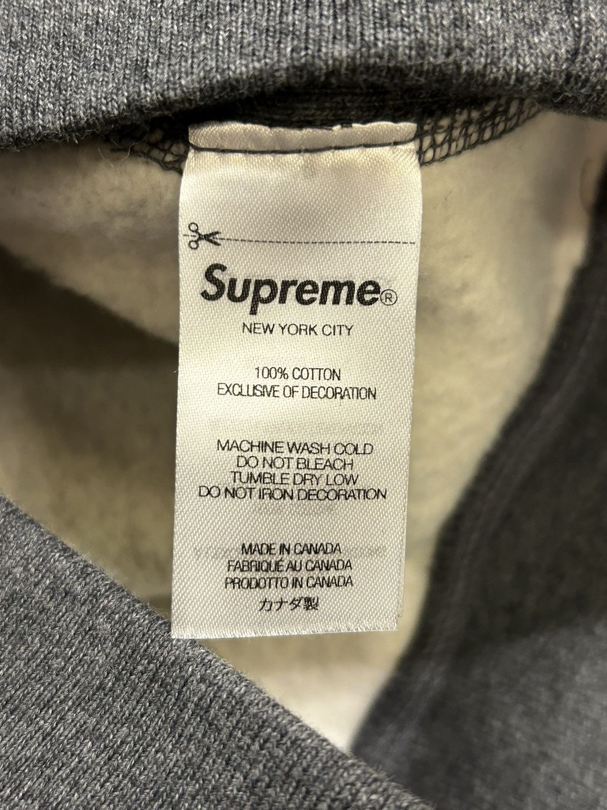 Supreme Supreme Box Logo Dark Grey Size US XL / EU 56 / 4 - 5 Thumbnail