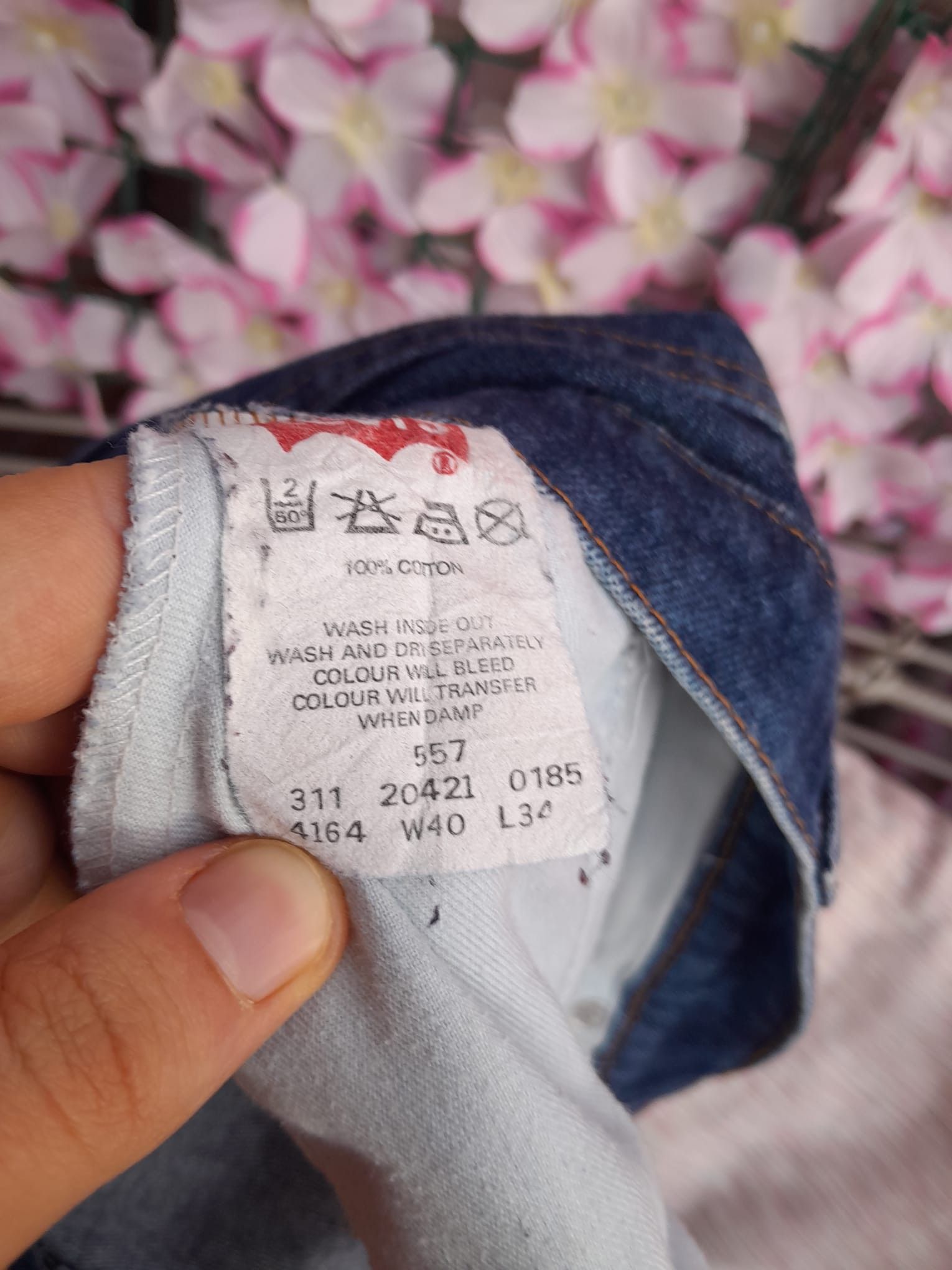 Levi's Vintage (1985) Orange Tab Levis 557 W39 Size US 39 - 9 Thumbnail