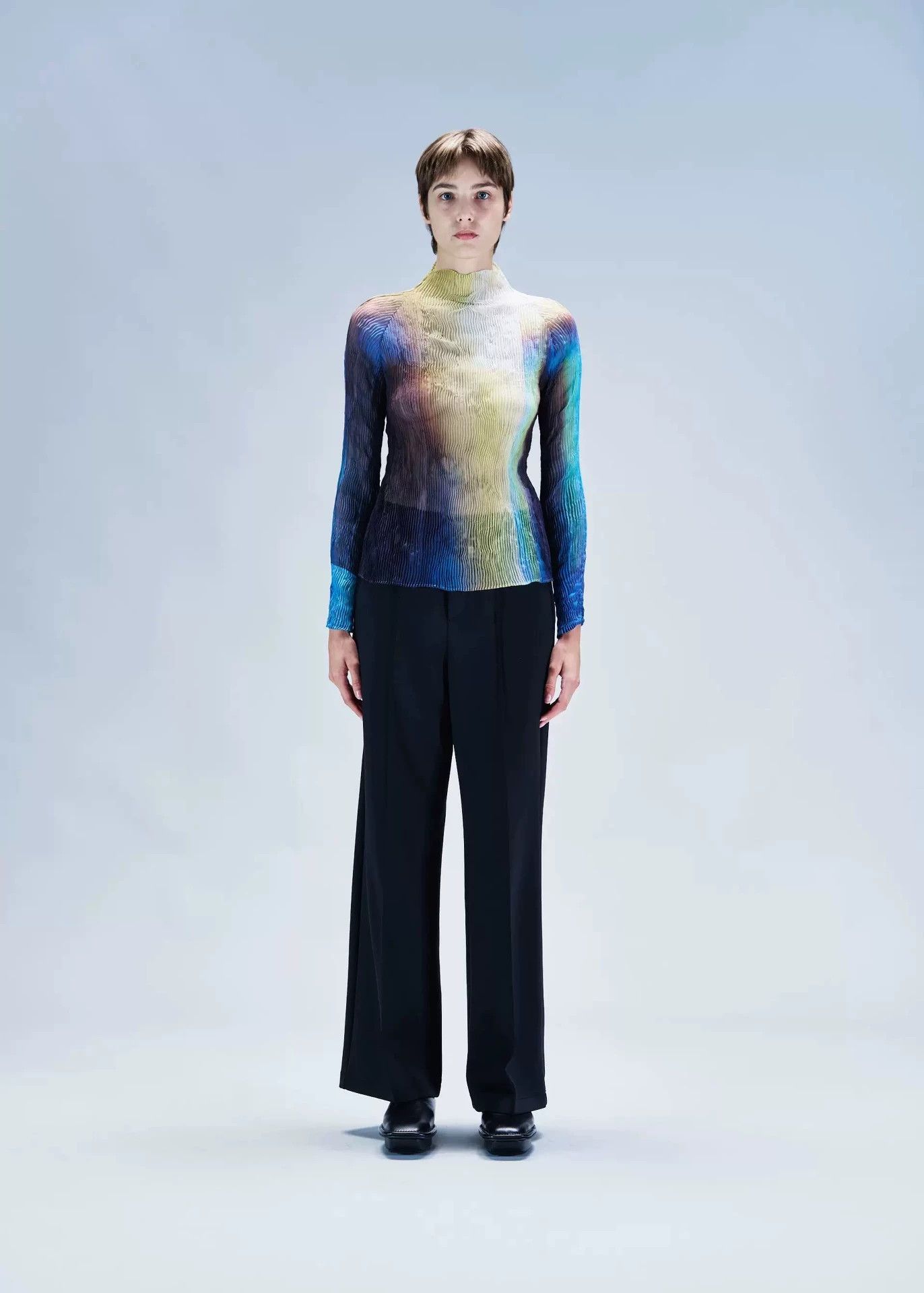 Issey Miyake issey miyake Gradient Willow Long Sleeve Size US M / EU 48-50 / 2 - 1 Thumbnail