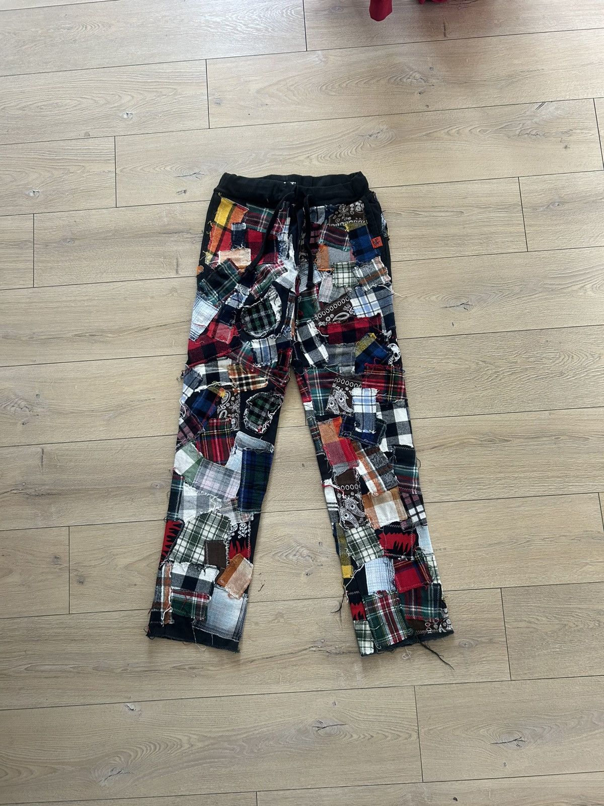 Other 2067 Plaid Patchwork Casual Pant Size US 34 / EU 50 - 1 Thumbnail