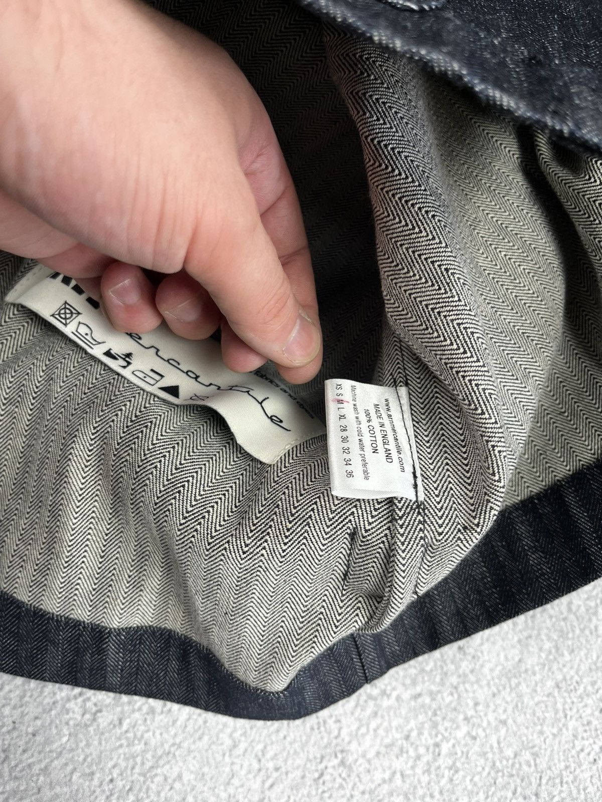 Nigel Cabourn arn mercantile jacket japan style Size US M / EU 48-50 / 2 - 6 Thumbnail