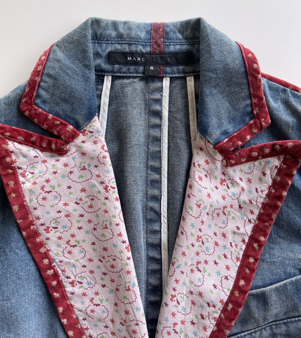 Marc Jacobs Marc Jacobs Women Denim Jacket Size M / US 6-8 / IT 42-44 - 6 Thumbnail