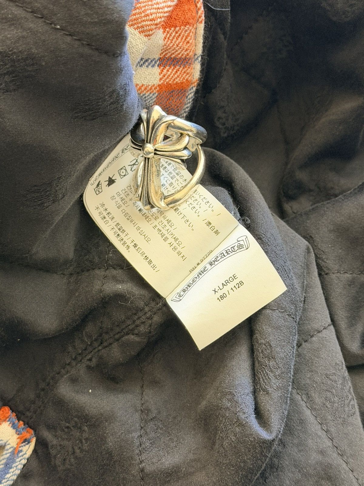 Chrome Hearts Chrome Heart Padded Flannel Button Up XL Size US XL / EU 56 / 4 - 14 Thumbnail