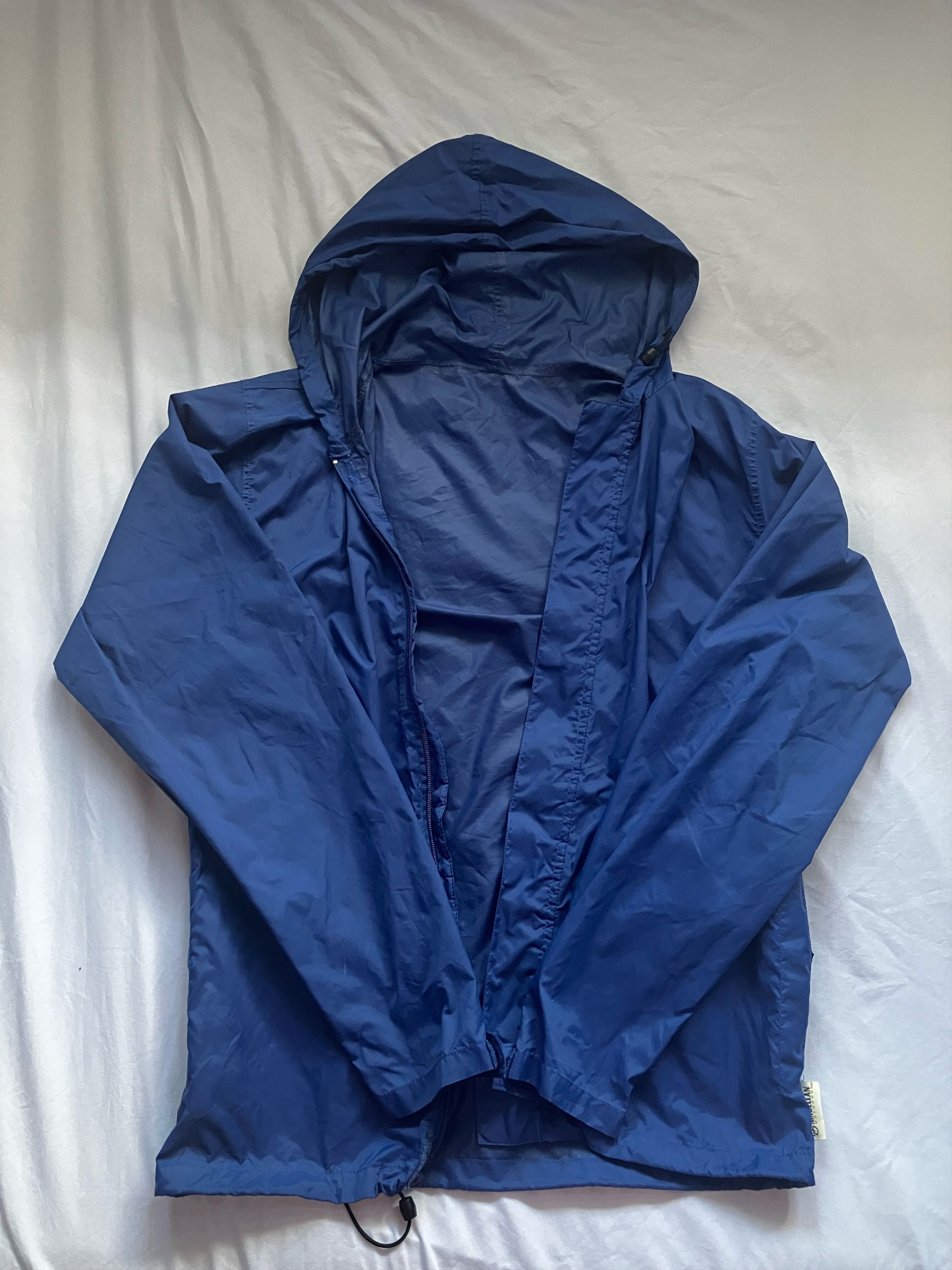 Designer × Vintage Blue Lightweight Zip-Up Windbreaker Jacket Size US S / EU 44-46 / 1 - 1 Thumbnail