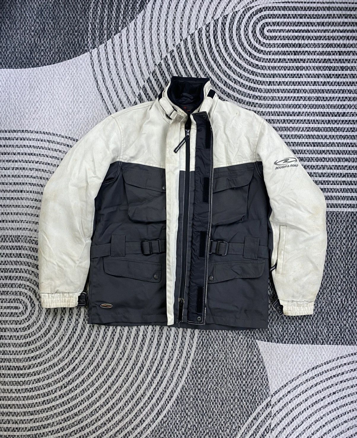 Japanese Brand Vintage Rough & Road Motorsport Racing Jacket Size US L / EU 52-54 / 3 - 5 Thumbnail