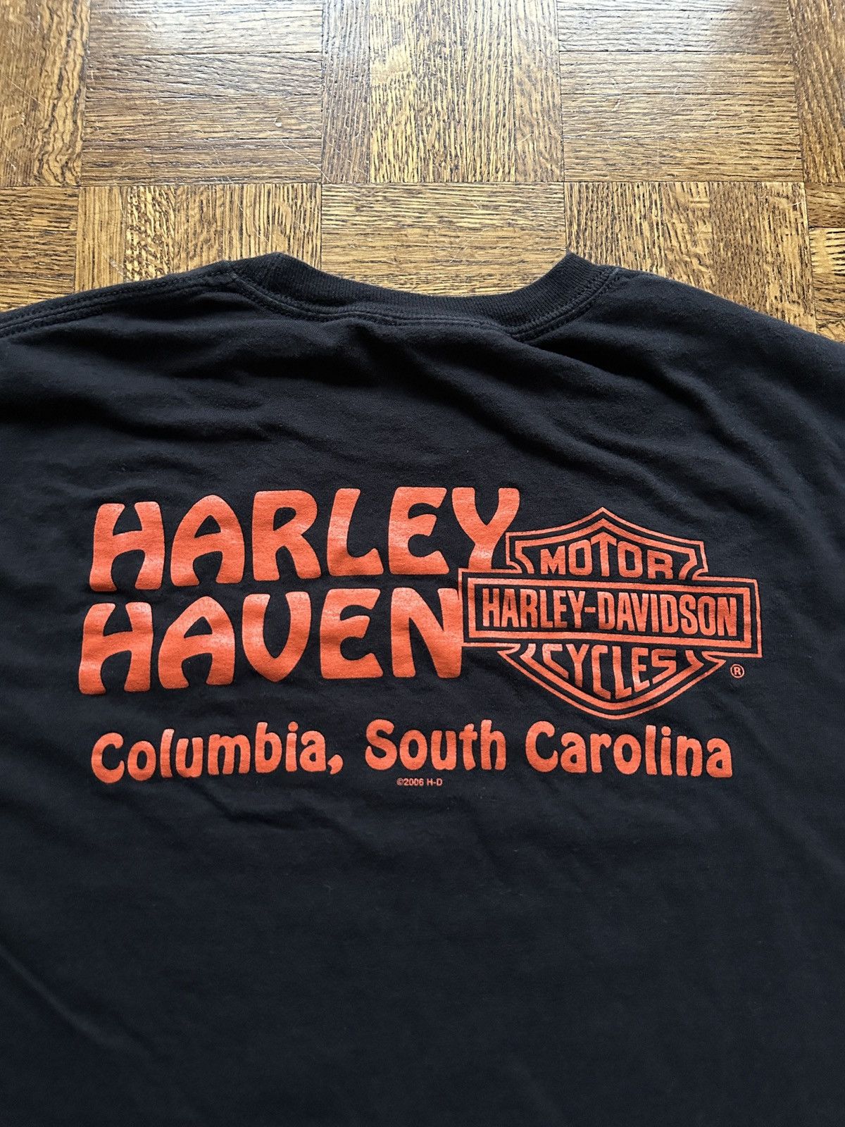 Harley Davidson Vintage Y2K Harley Davidson Top Dawg Bulldog Graphic Tee Size US L / EU 52-54 / 3 - 5 Thumbnail