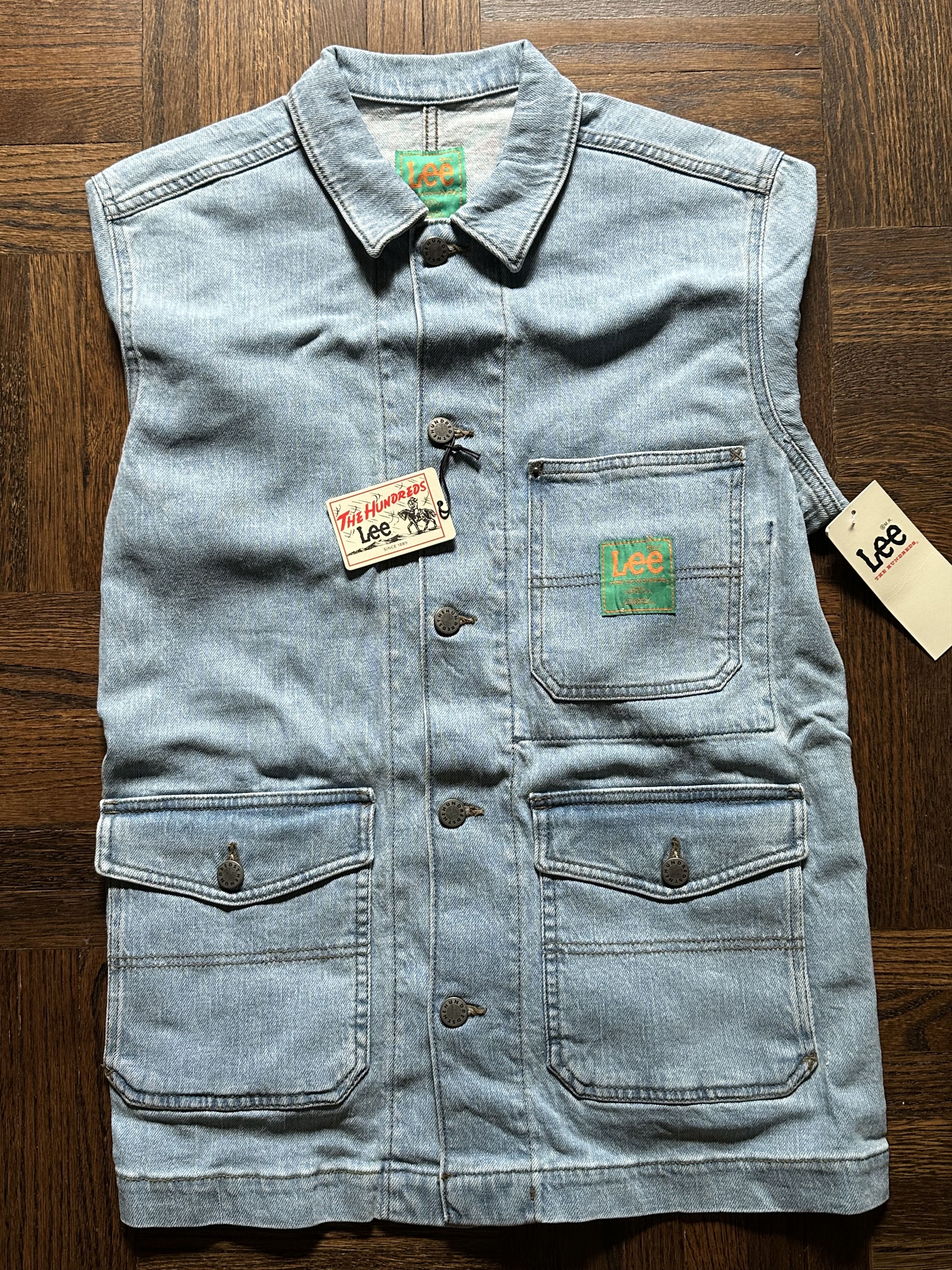 Lee Lee X The Hundreds denim chore jacket Size US M / EU 48-50 / 2 - 2 Thumbnail
