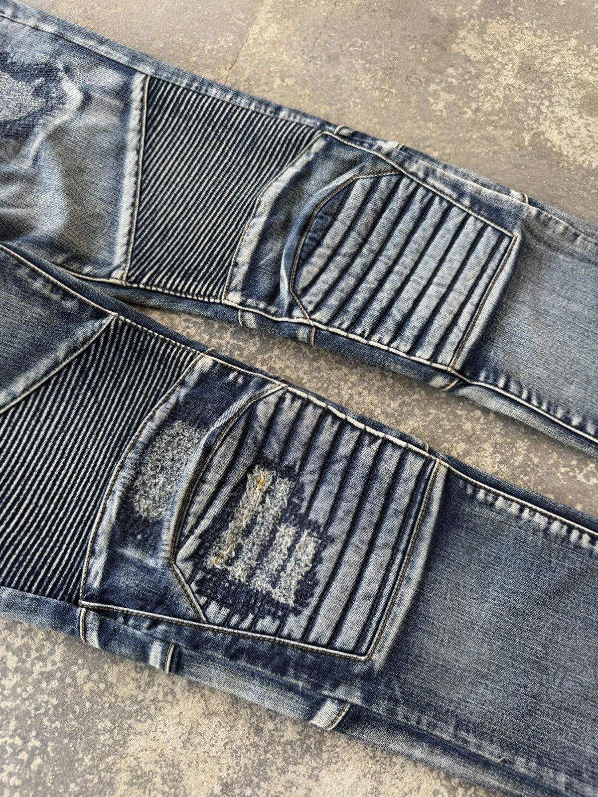Balmain × Vintage Vintage Balmain Bikes Jeans Size US 32 / EU 48 - 3 Thumbnail