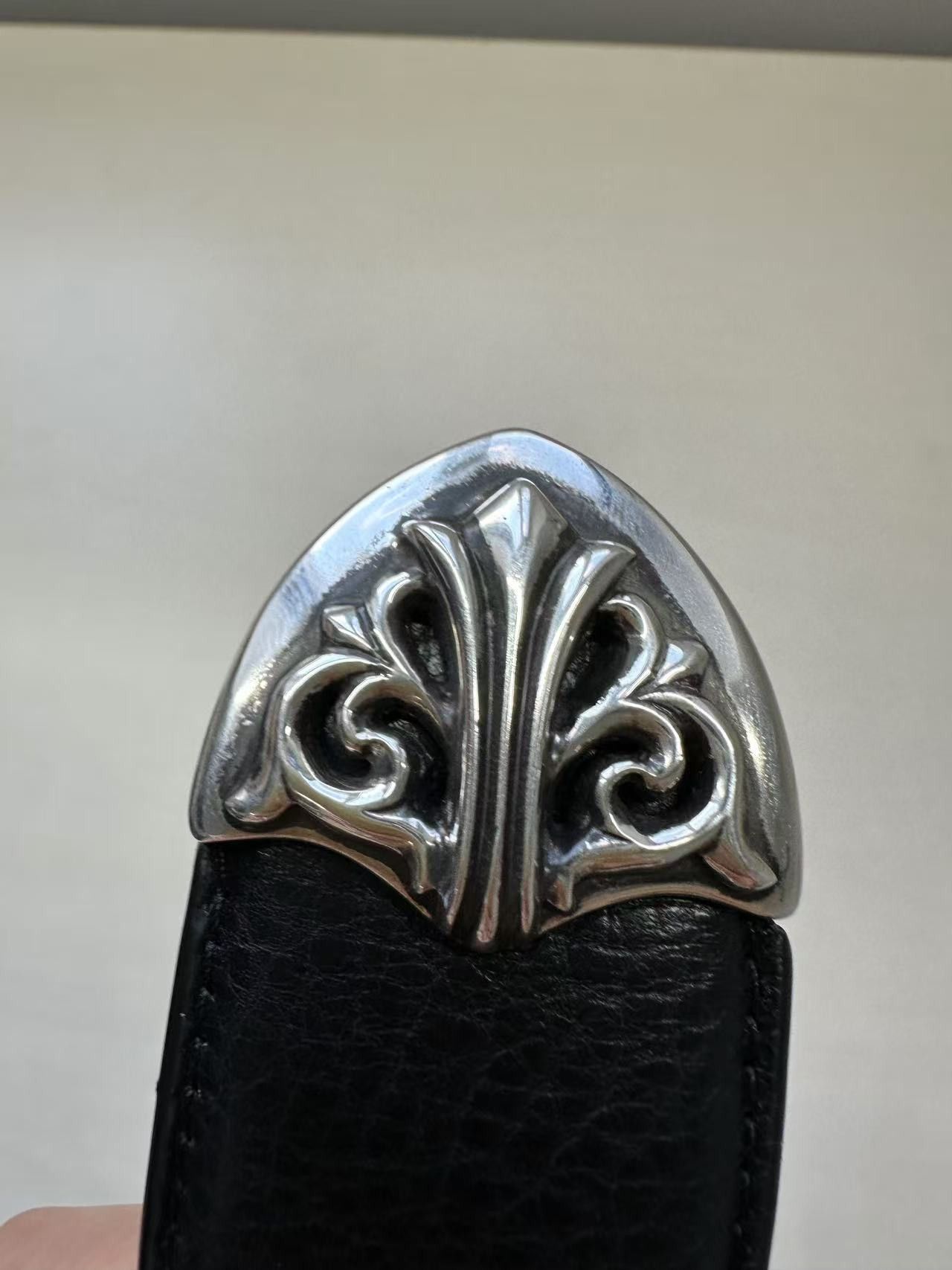 Chrome Hearts Chrome Hearts Silver Vine Floral Three-Piece Belt Size 40 - 8 Thumbnail