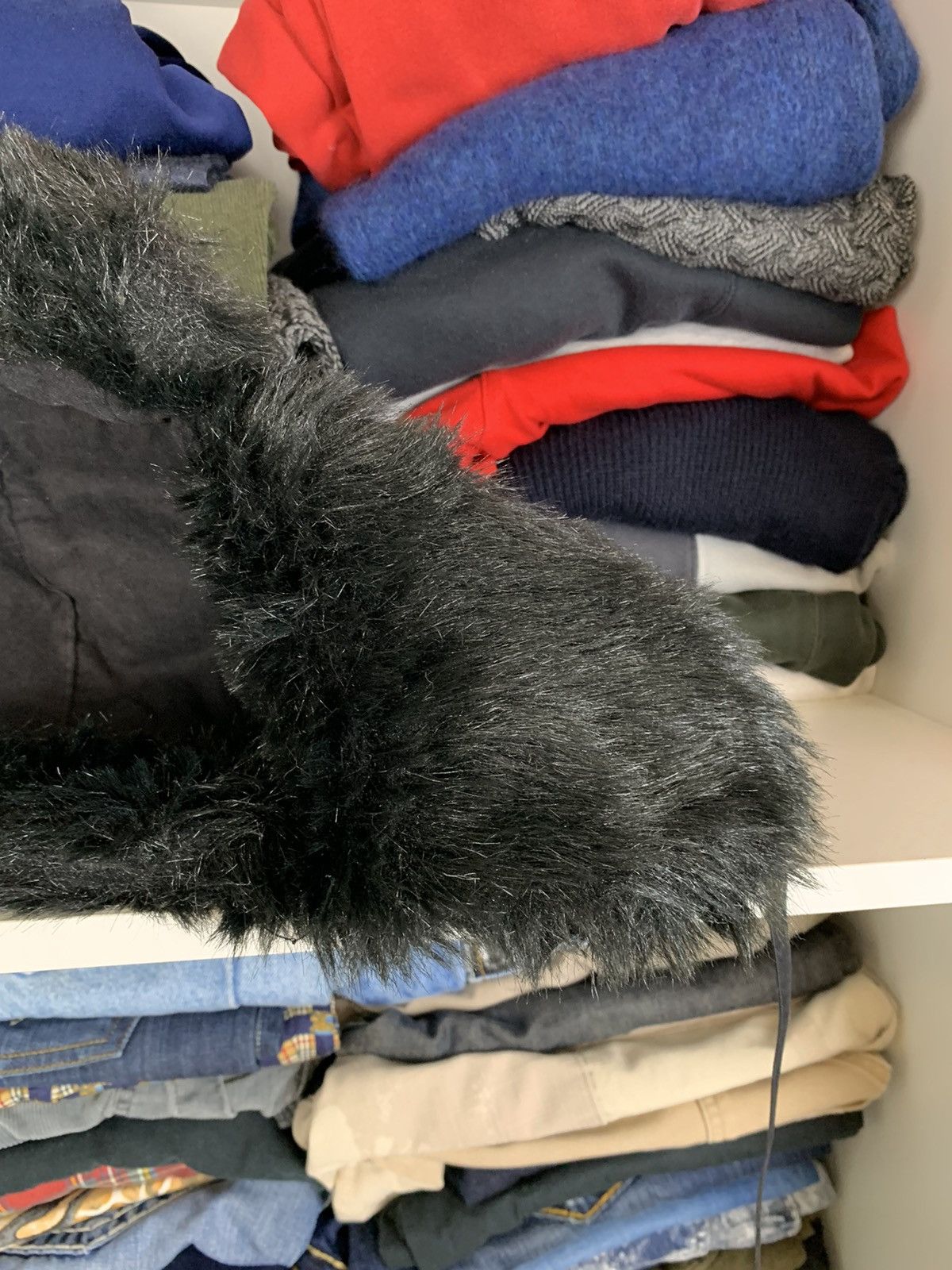 Other Y2K Ushanka Faux Fuzzy Fur Hat Size ONE SIZE - 12 Thumbnail