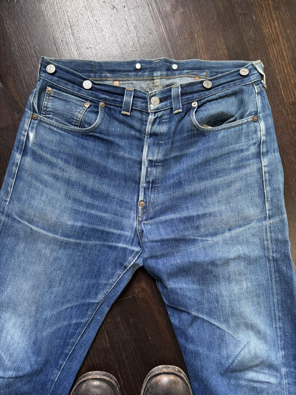 Levi's Vintage Clothing LVC 1933 501 Cone Mills sz 32 Size US 32 / EU 48 - 4 Thumbnail