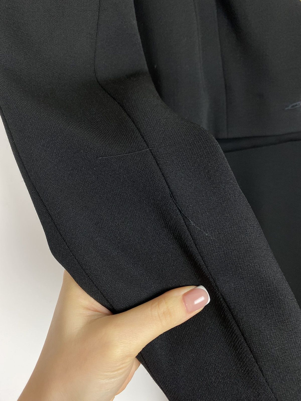 Natasha Zinko BNWT! Natasha Zinko wool tailed assymetrical length coat Size XXS / US 00 / IT 34 - 12 Thumbnail