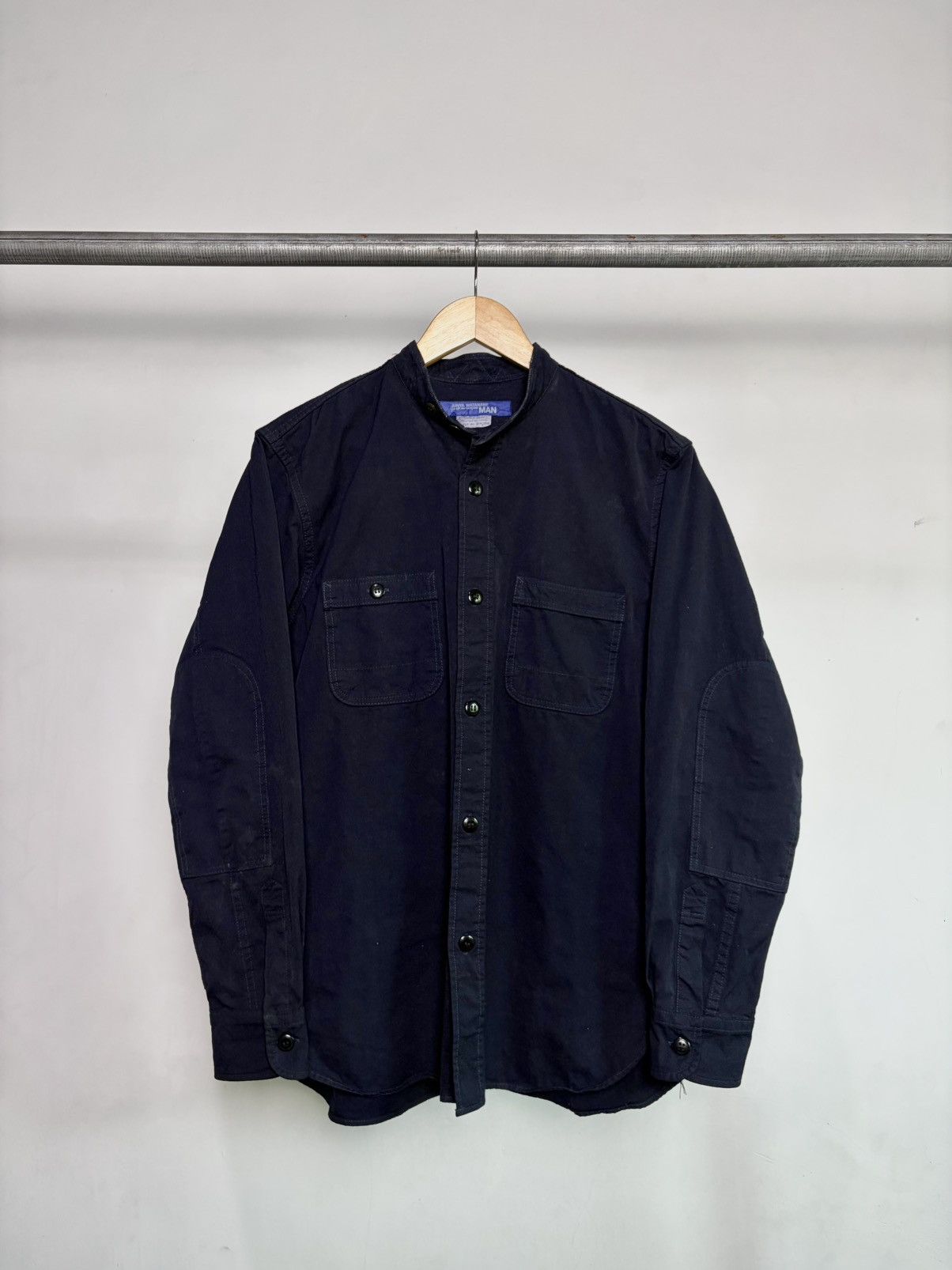 Junya Watanabe FREE TAX! 2017 Shanghai Collar Shoulder Patch Shirt Size US S / EU 44-46 / 1 - 1 Thumbnail