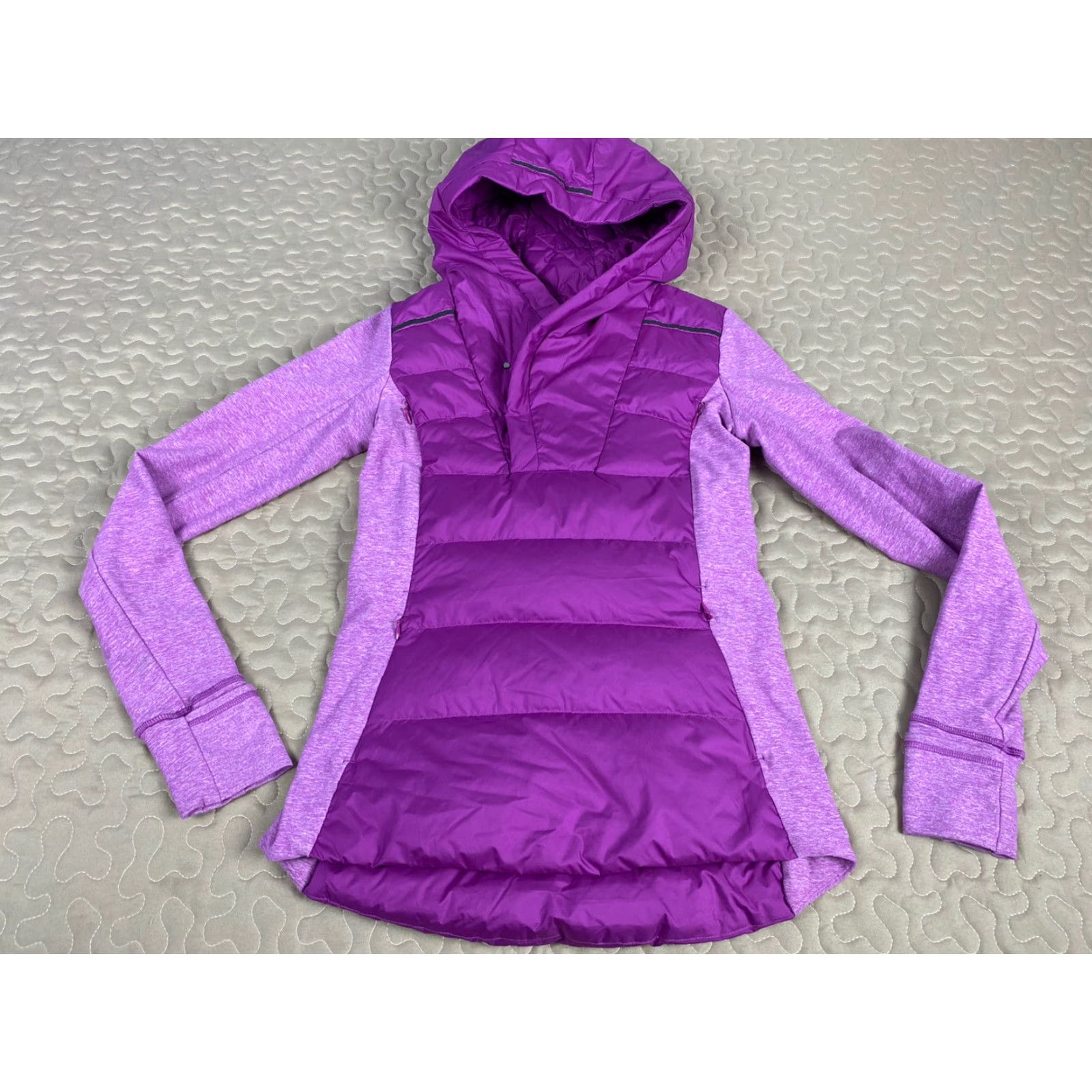 Lululemon **Lululemon Athletica XS Purple Pullover Hoodie Jacket For A Run** User: Lululemon Athletica XS Purple Pullover Hoodie Jacket For A Run Size XS / US 0-2 / IT 36-38 - 3 Thumbnail