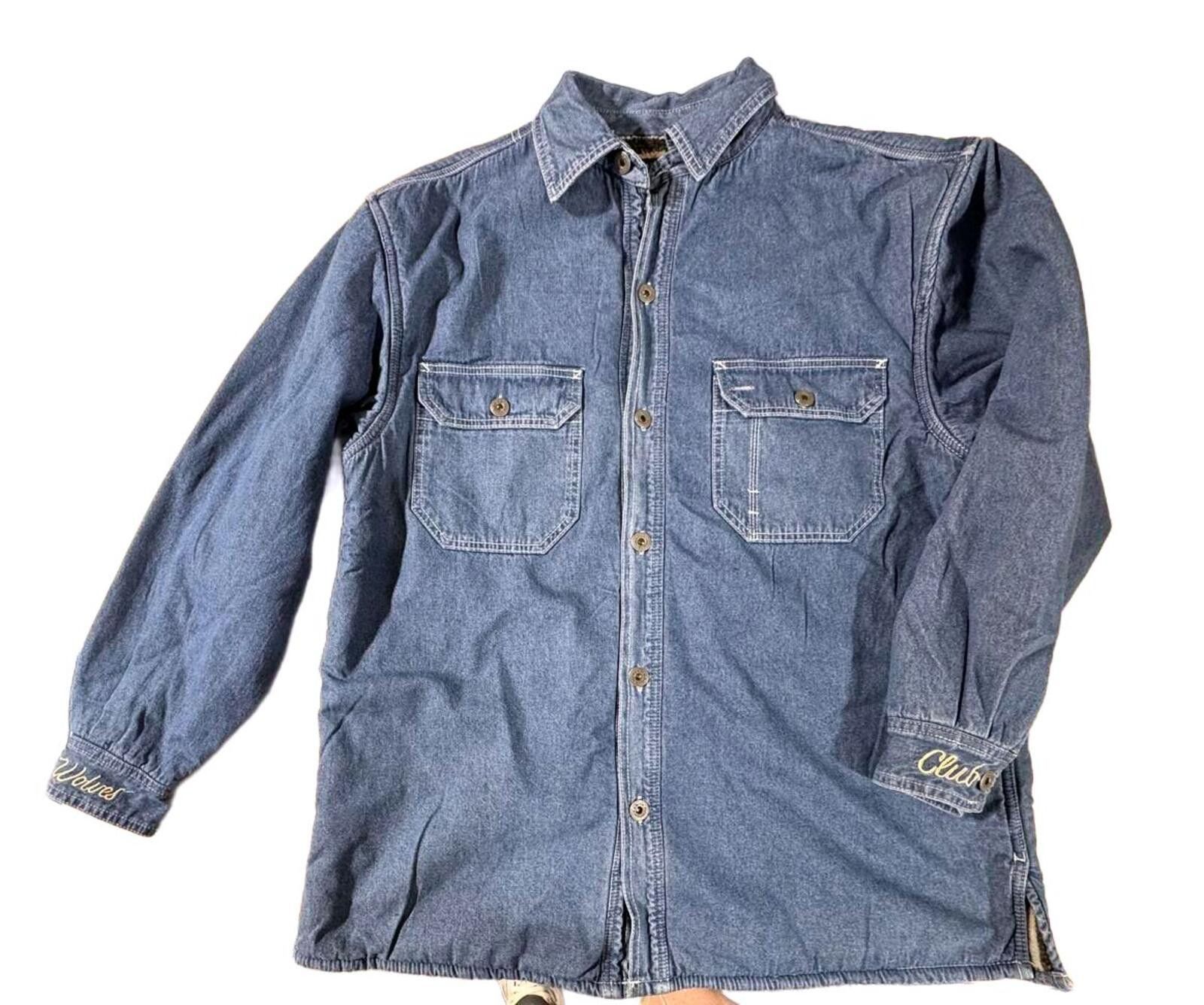 Darc Sport Darc Sport Sherpa Lined Denim Jacket Size US L / EU 52-54 / 3 - 1 Thumbnail