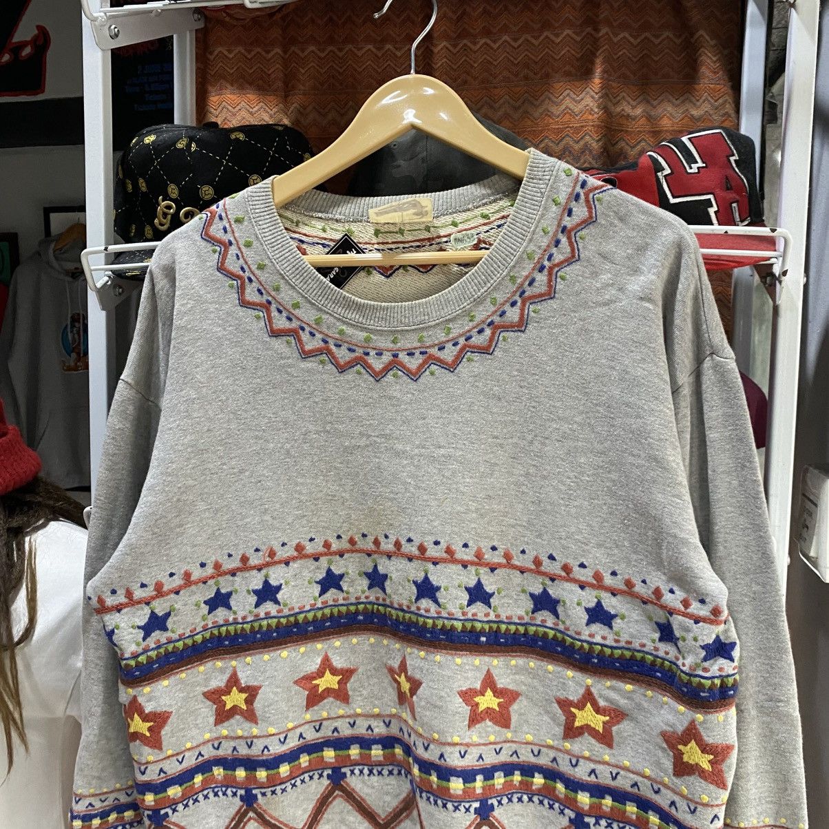Hai Sporting Gear Hai Sporting Gear Issey Miyake Aztec Navajo Sweatshirt Size US M / EU 48-50 / 2 - 3 Thumbnail