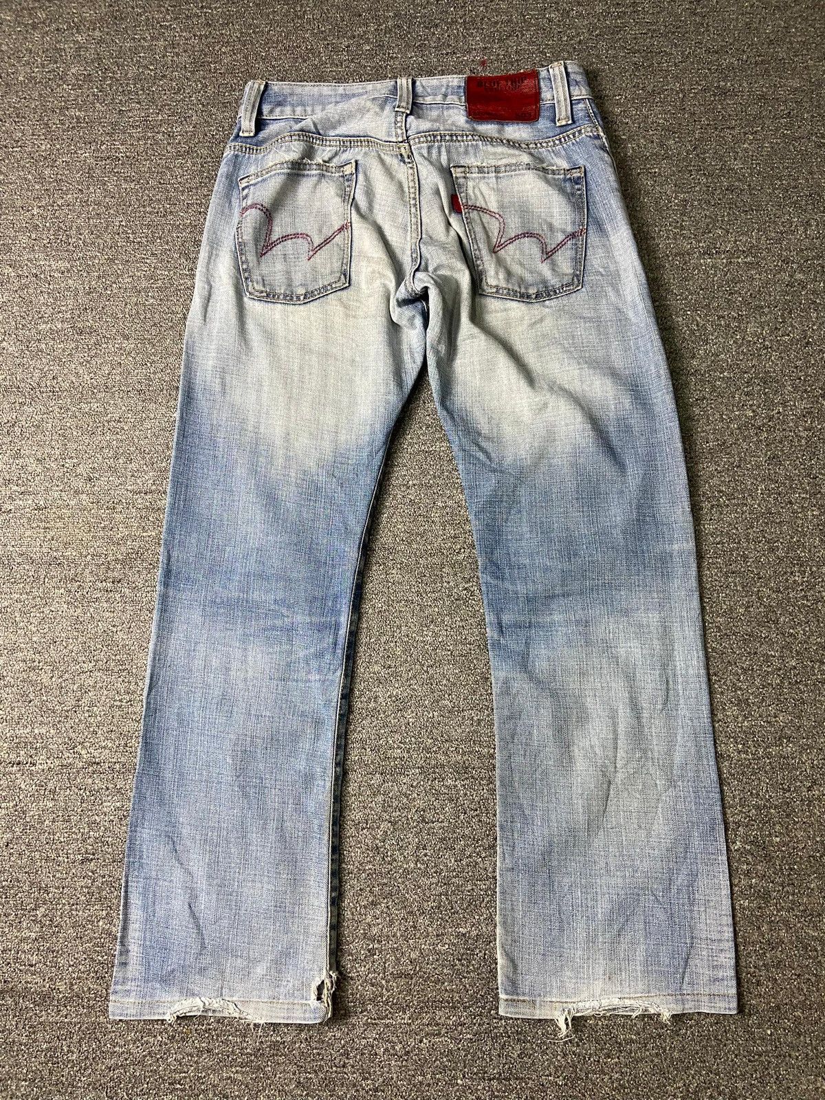 Edwin × Japanese Brand × Vintage EDWIN x BLUE TRIP Regular Fit Cut Jeans (131) Size US 31 - 2 Thumbnail