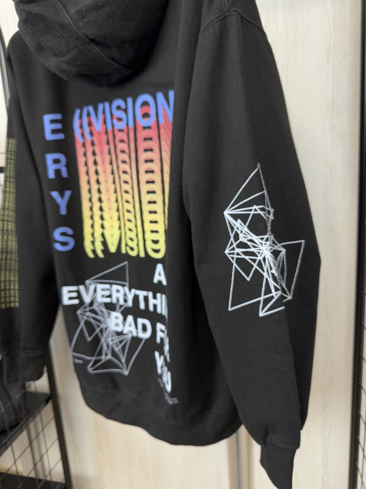 Band Tees Jaden Smith X MSFTSrep SYRE/ERYS Vision Album Tour Hoodie Size US XL / EU 56 / 4 - 9 Thumbnail