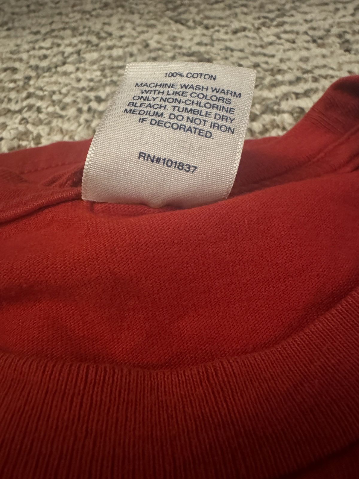Supreme Supreme Chrome Logo Red Tee SS20 Size US XL / EU 56 / 4 - 4 Thumbnail