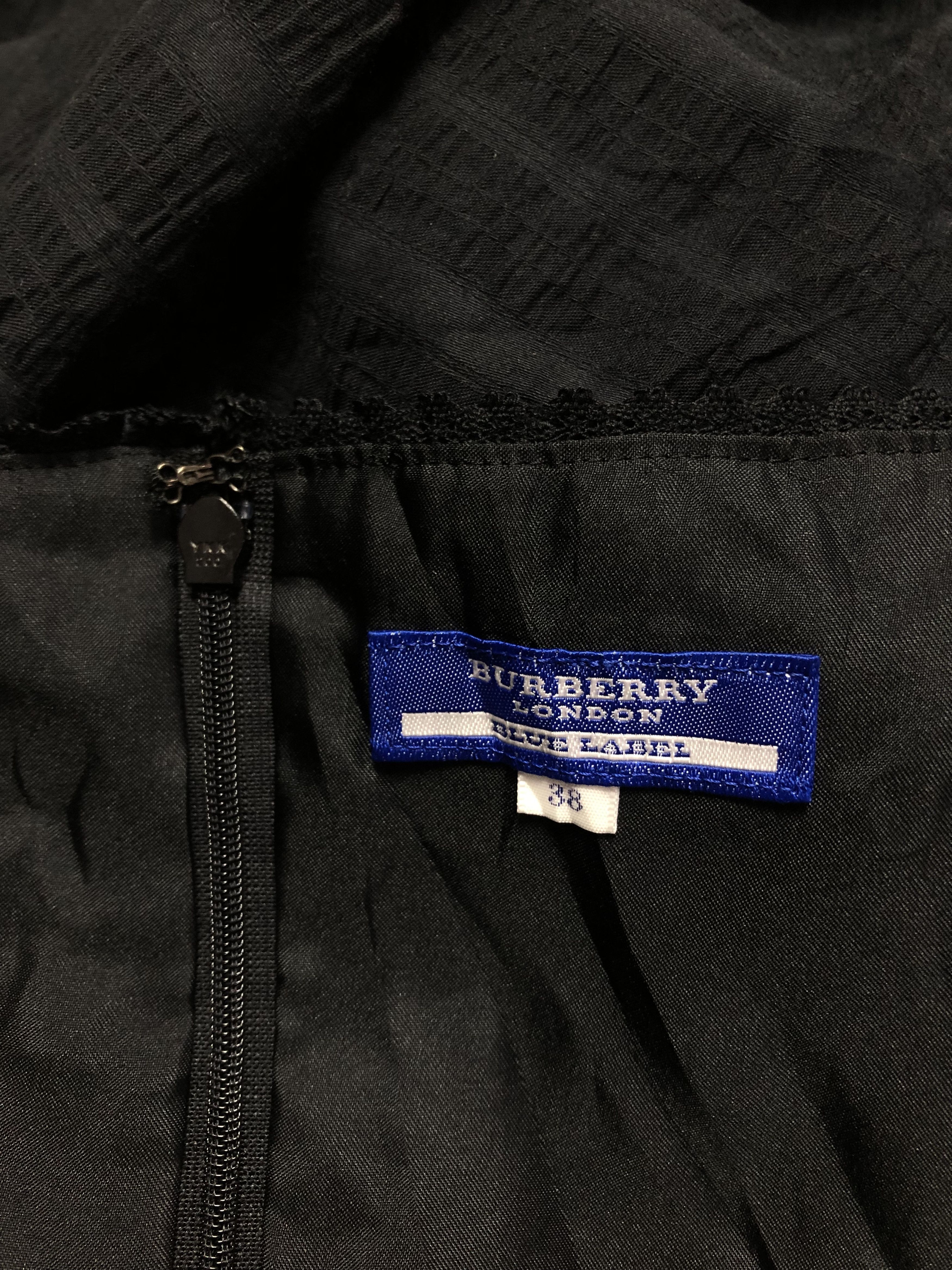 Burberry Vintage Burberry Blue Label Black Gothic Dress Size S / US 4 / IT 40 - 3 Thumbnail