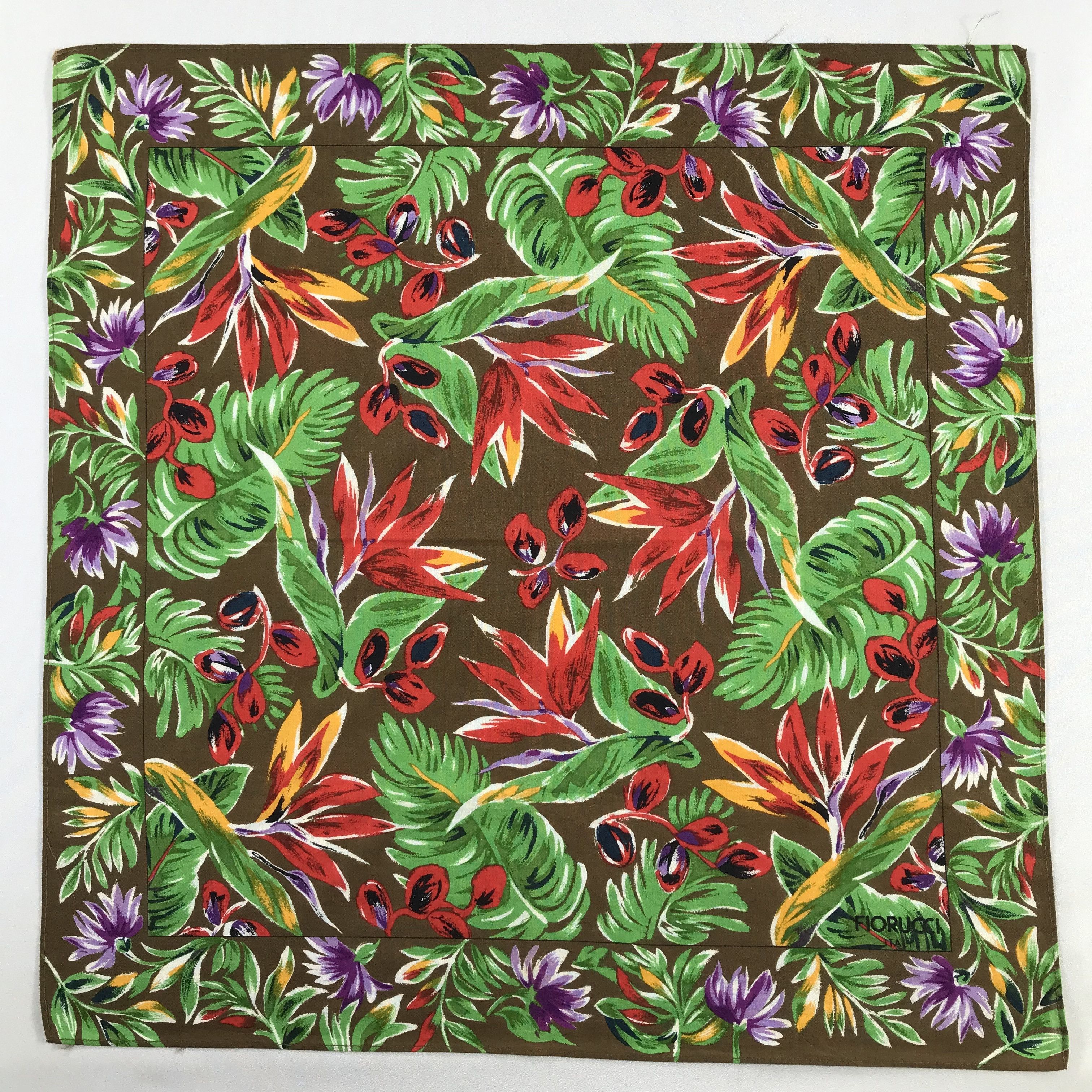 Fiorucci Fiorucci Handkerchief / Bandana / Neckerchief C606 Size ONE SIZE - 3 Thumbnail