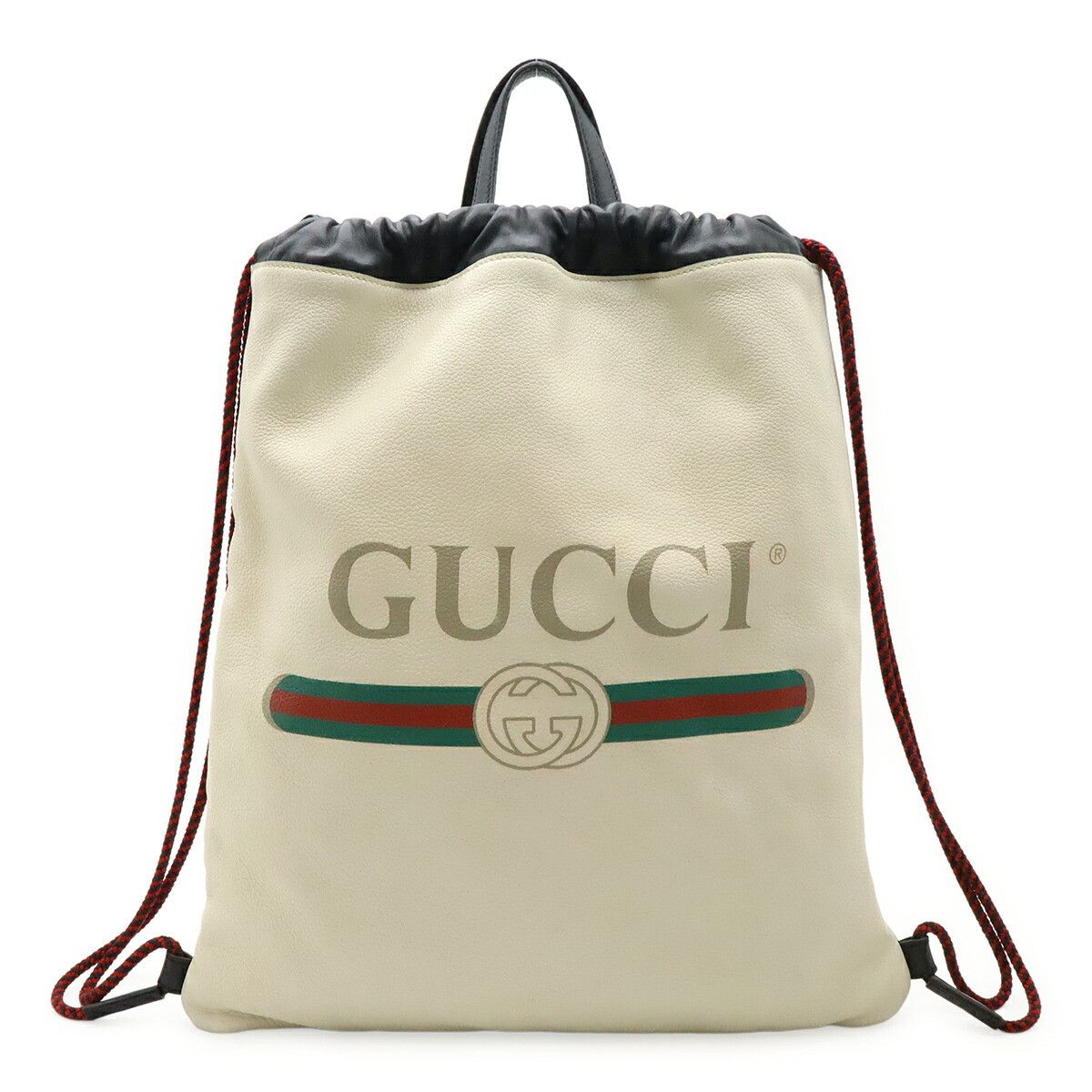 Gucci Gucci Gucci Gucci Print Leather 2way Backpack Leather Backpack 516639 Size ONE SIZE - 1 Thumbnail