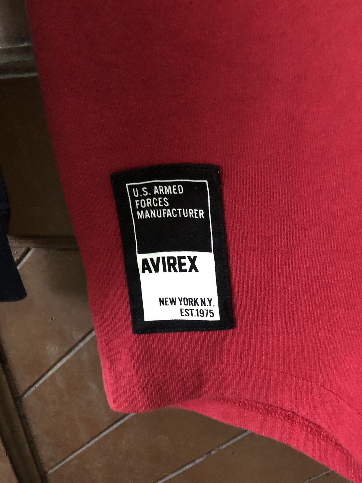 Avirex Rare Avirex Big Spellout Long Sleeve Polo Shirt Size US M / EU 48-50 / 2 - 6 Thumbnail