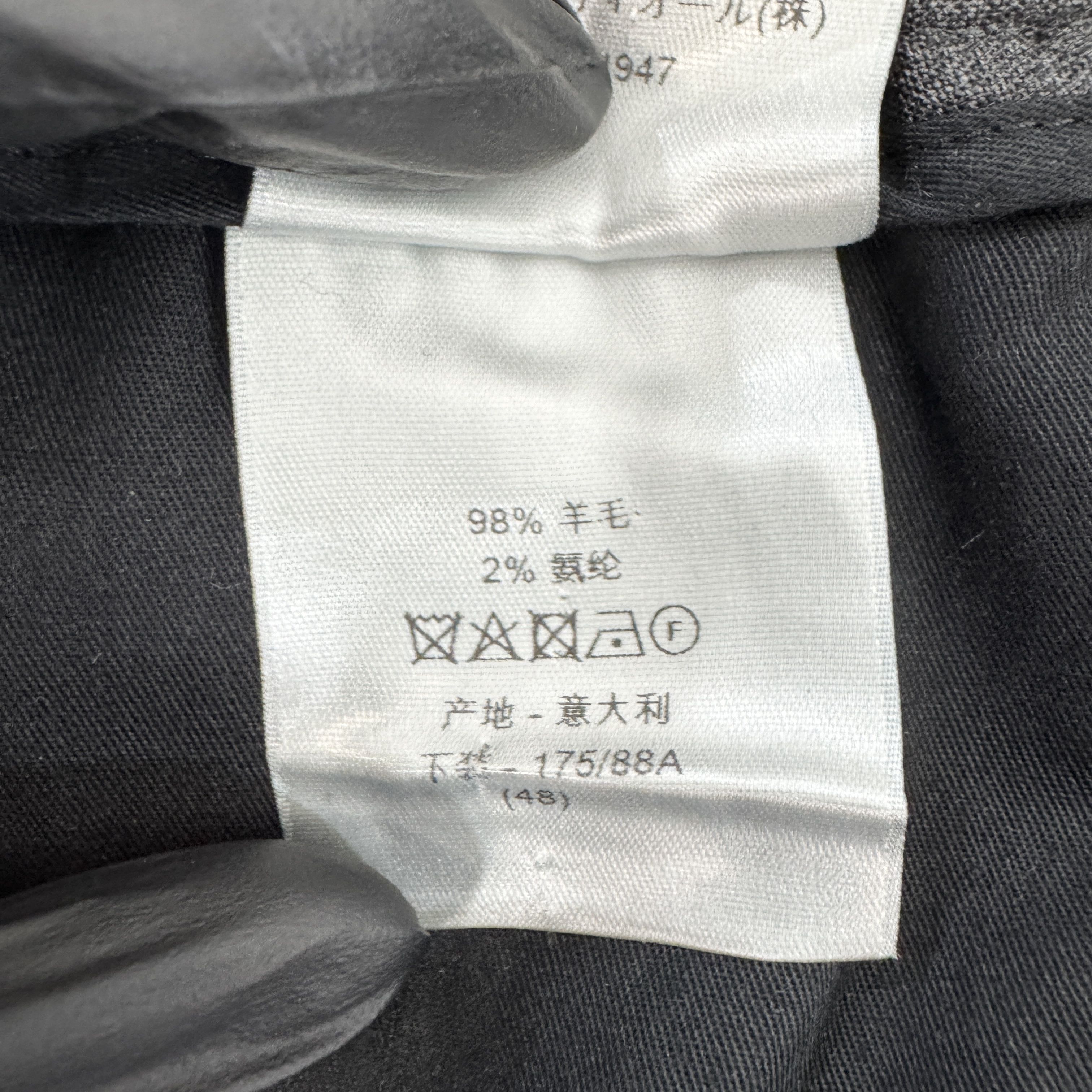 Dior Dior Homme Core Tailored Trousers In Grey £890 Size US 32 / EU 48 - 10 Thumbnail