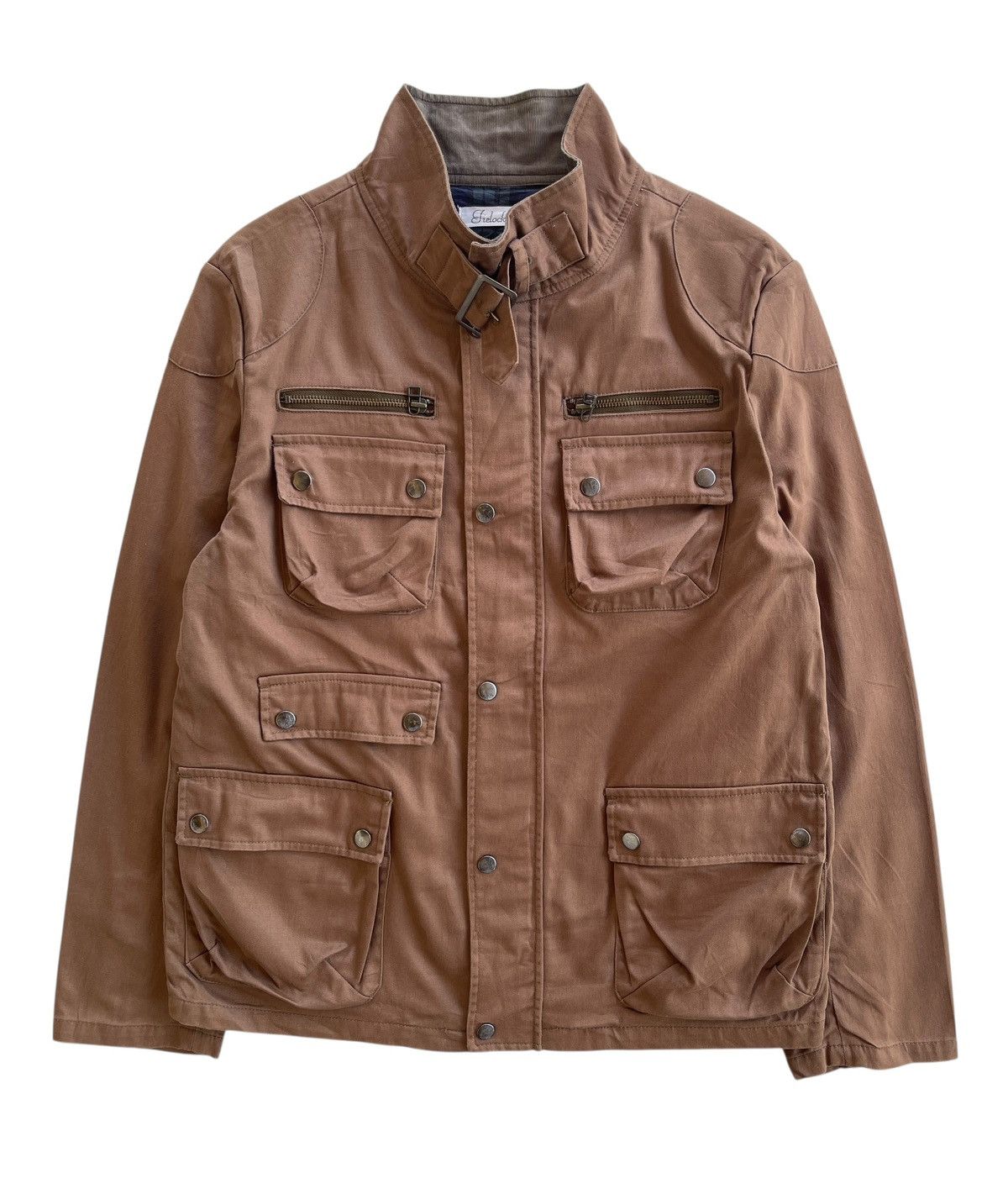 Japanese Brand Fielocken Multipocket Safari Jacket Size US L / EU 52-54 / 3 - 2 Thumbnail