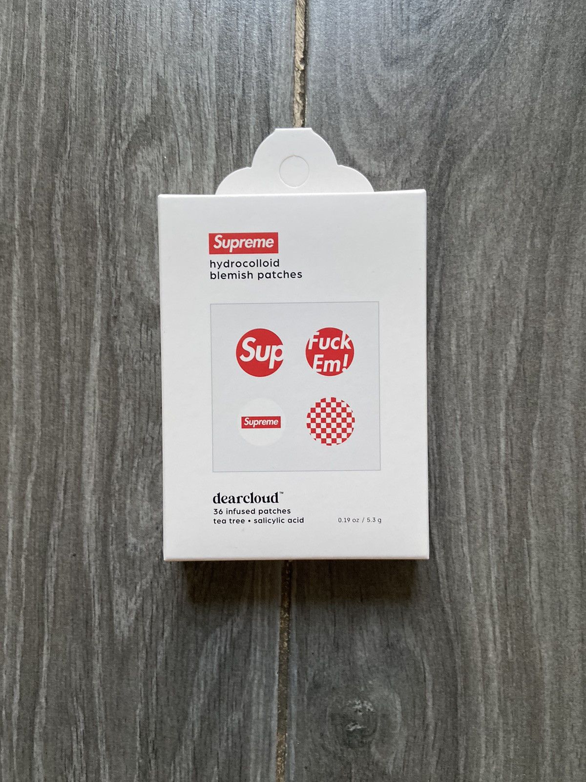 Supreme Supreme Dearcloud Blemish Patches Red IN HAND Size ONE SIZE - 1 Thumbnail