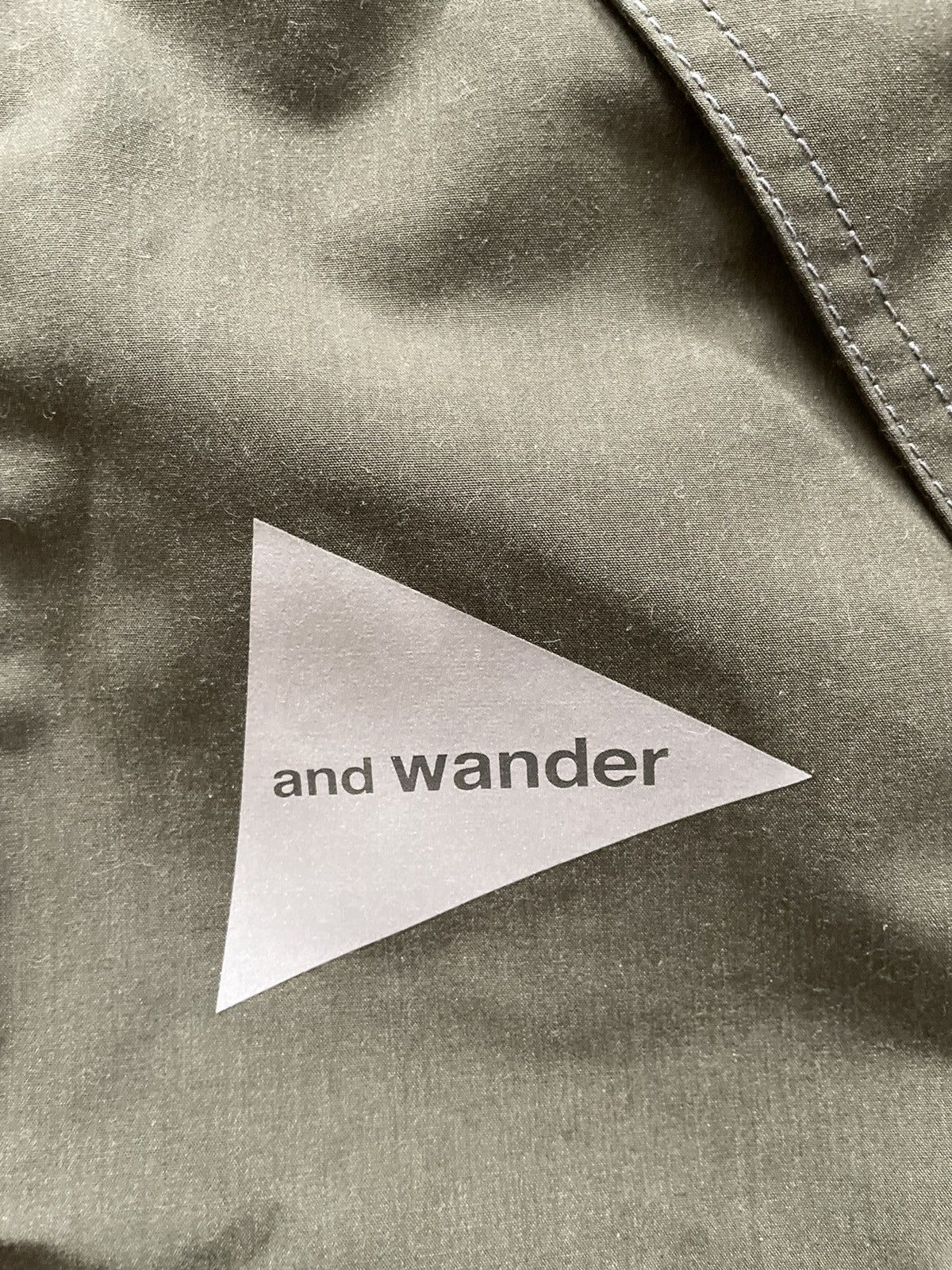 And Wander And Wander Tough Kevlar Hooded Jacket Olive Green Size US L / EU 52-54 / 3 - 3 Thumbnail