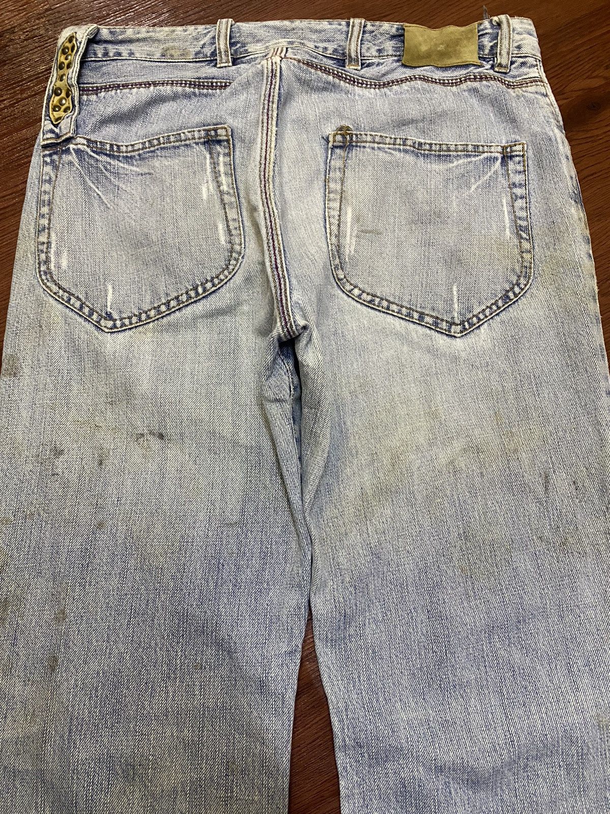 Engineered Garments × Red Wing Vintage Red Wing Faded Wash Punk Style Jeans Size US 32 / EU 48 - 4 Thumbnail