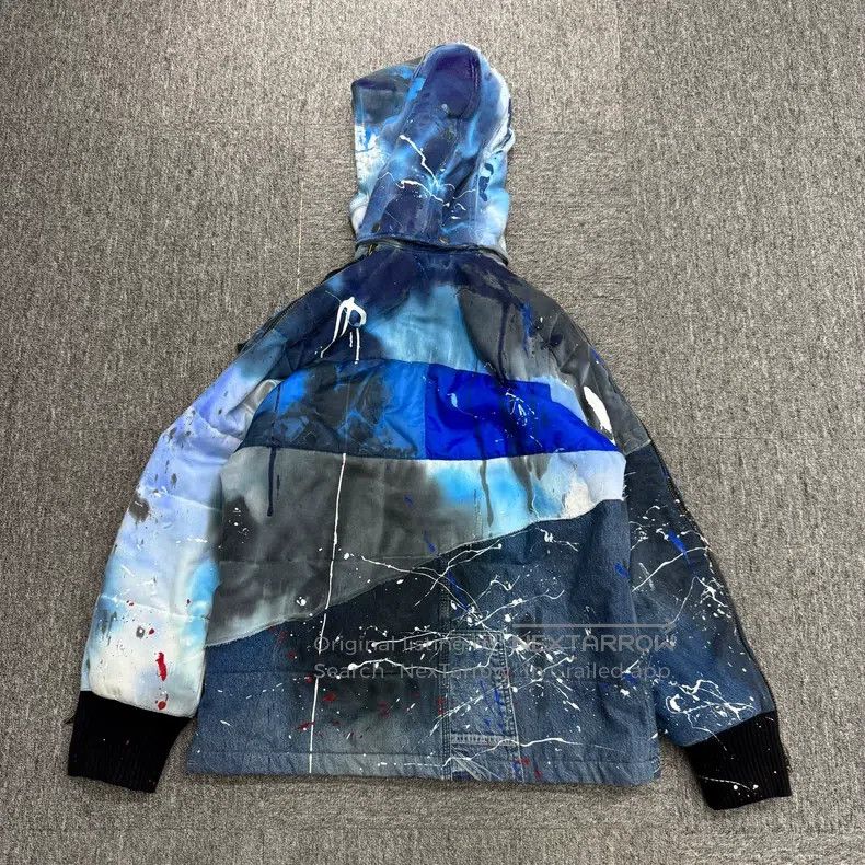 Greg Lauren Greg Lauren Splatter Print Cotton Jacket Size US M / EU 48-50 / 2 - 6 Thumbnail
