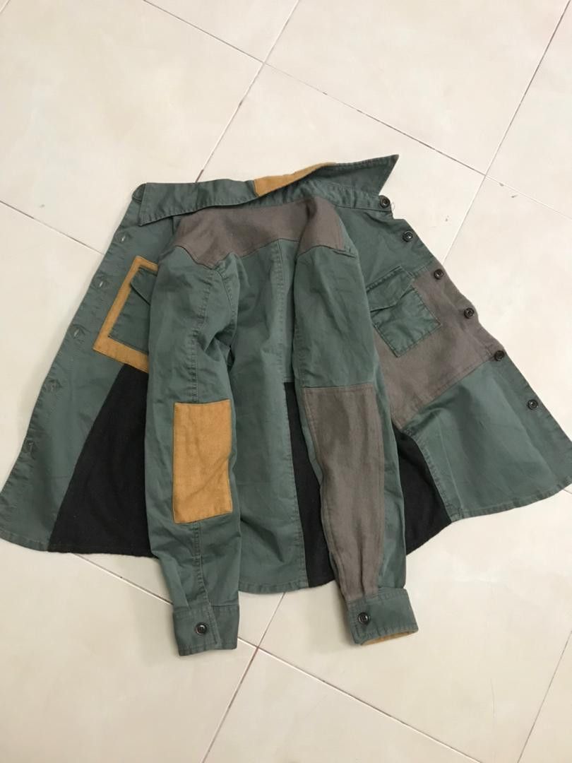 Designer × Japanese Brand JEAN NASSAUS CALIFORNIA PATCHWORK SHIRT WOMEN Size XS / US 0-2 / IT 36-38 - 5 Thumbnail