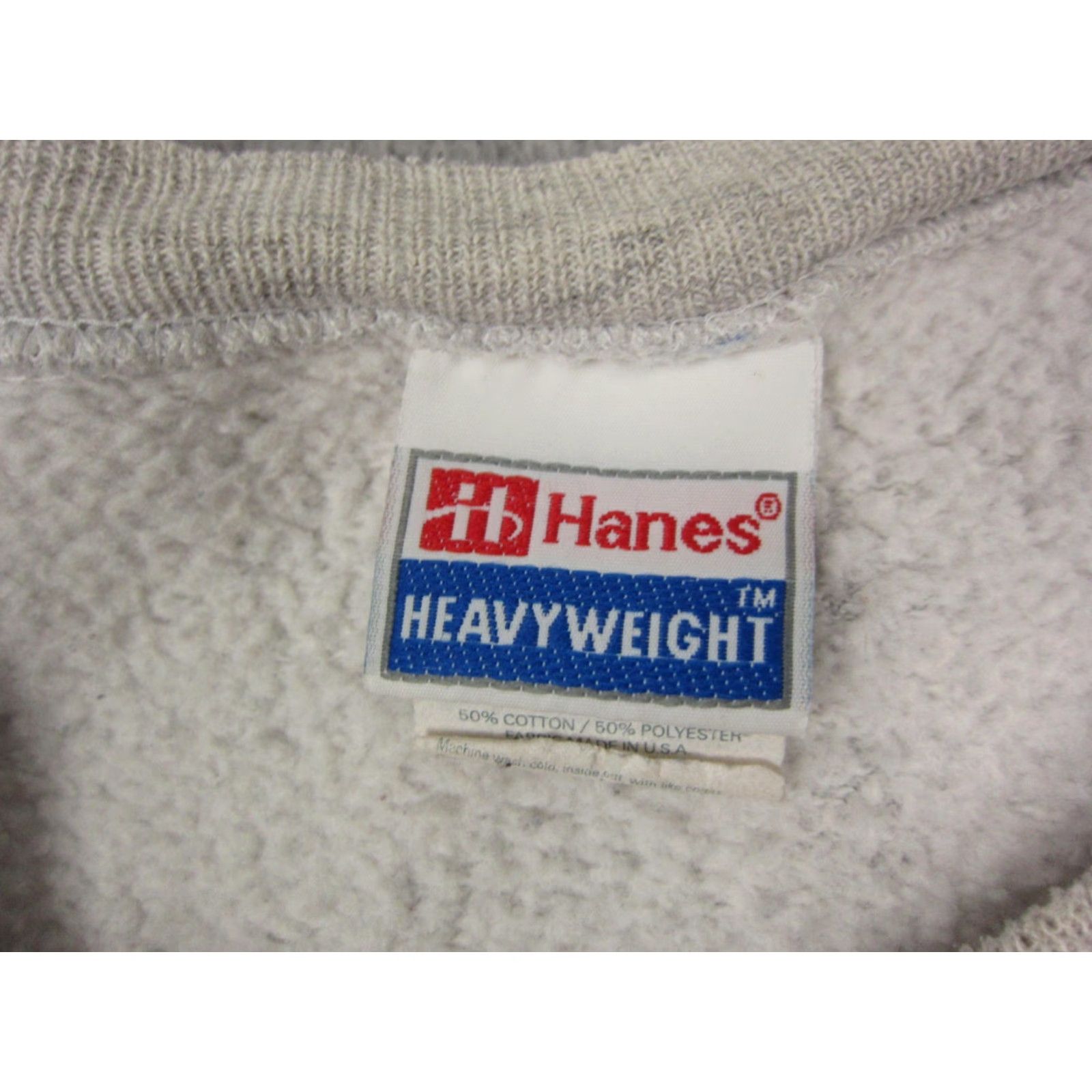 Hanes VINTAGE Hanes Sweatshirt Mens XL Gray Karate Kick Taekwondo 90s Pullover Crew Neck Fleece All Seasons Heavyweight Size US XL / EU 56 / 4 - 5 Thumbnail