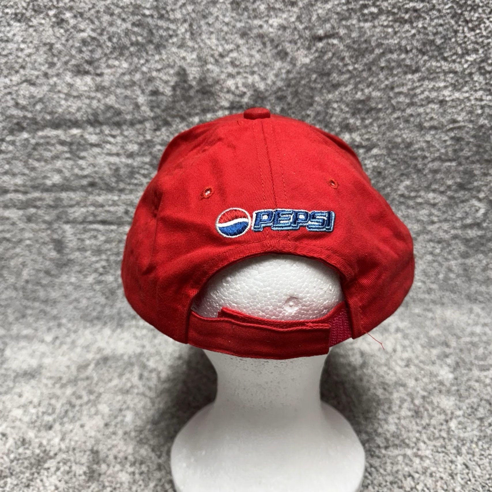 Vintage Pepsi RC DJs Mascot Band Hat Mens Adjustable Cotton Streetwear Rock Music Baseball Cap Men Red Canvas Size ONE SIZE - 3 Thumbnail