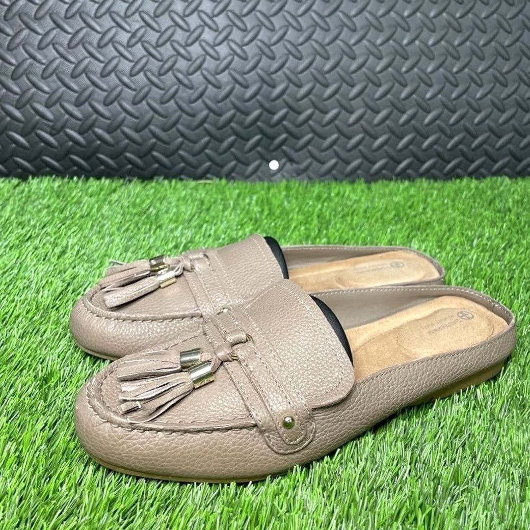 Giani Bernini Giani Bernini Loafer Women's Sandal Brown Memory Foam 7.5 Tan Casual Wear Comfort Size 7.5 Women Size US 8 / IT 38 - 3 Thumbnail