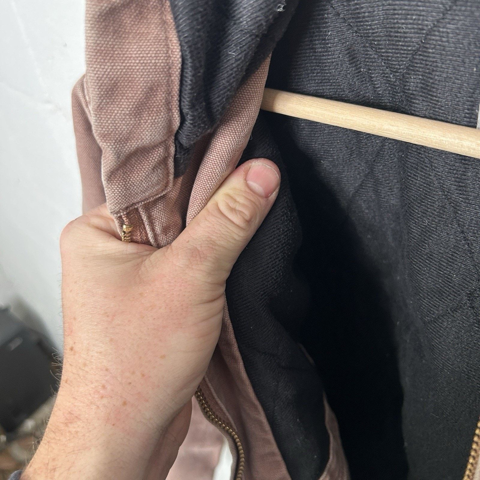 Carhartt Carhartt Hooded Active Jacket “Burlwood/Dusty Pink” WJ130 Size S / US 4 / IT 40 - 10 Thumbnail
