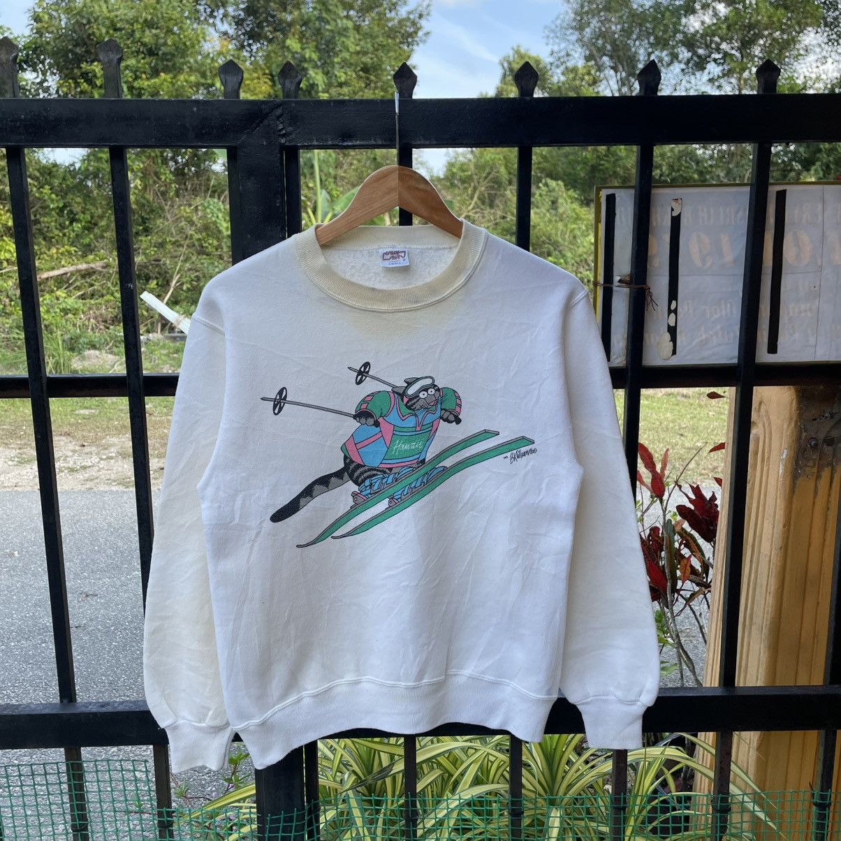 Vintage 🔥Vintage 80s Crazy Shirt Bkaliban Hawaii Jumper Sweatshirts Size US XS / EU 42 / 0 - 1 Thumbnail