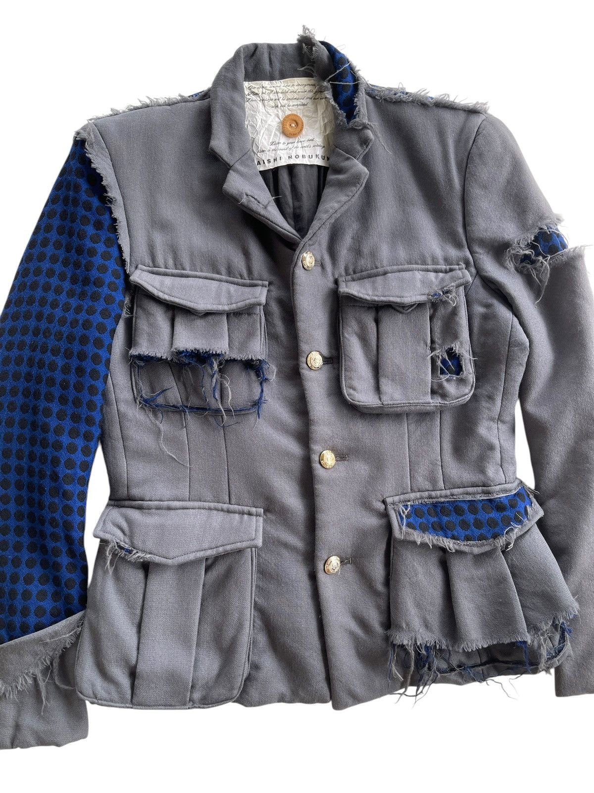 Taishi Nobukuni Taishi Nobukuni Handmade Japan Distressed Pattern Size US S / EU 44-46 / 1 - 5 Thumbnail