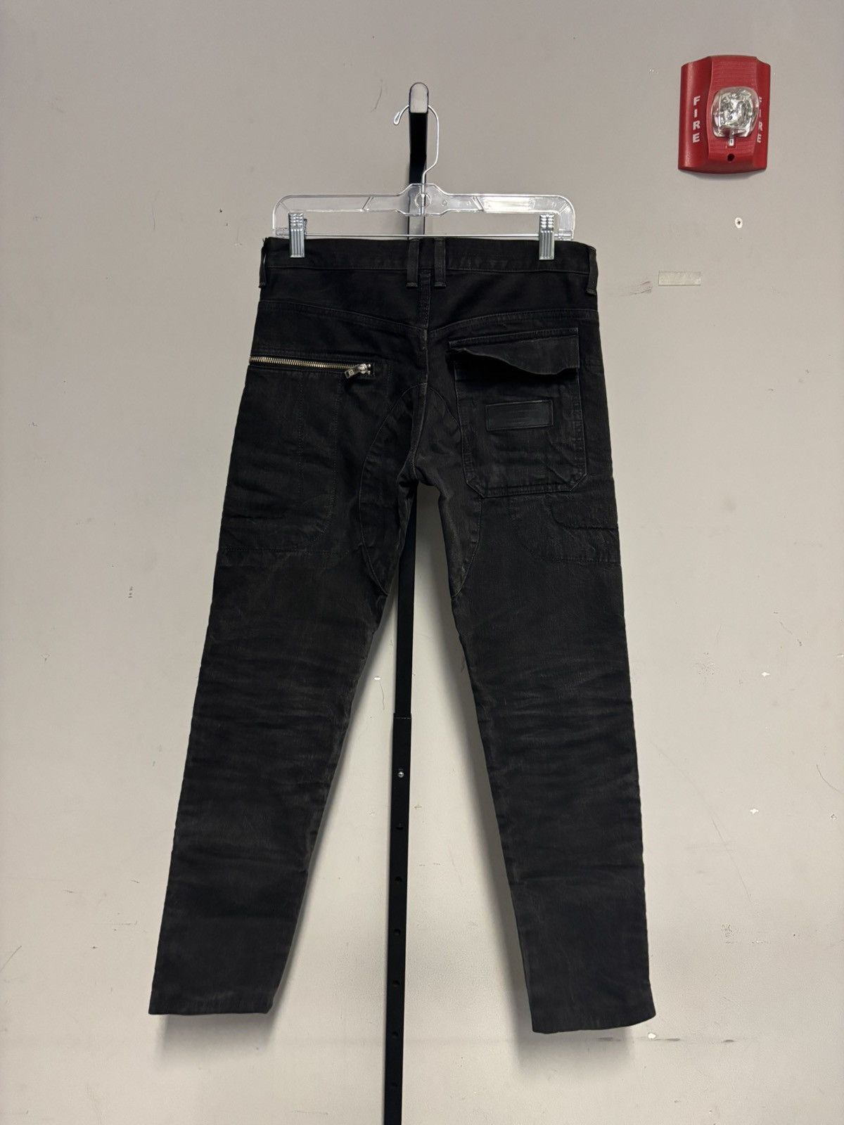 Undercover Undercover AW08 ‘Unrealrealclothes’ Black Moto Pants Size US 32 / EU 48 - 2 Thumbnail