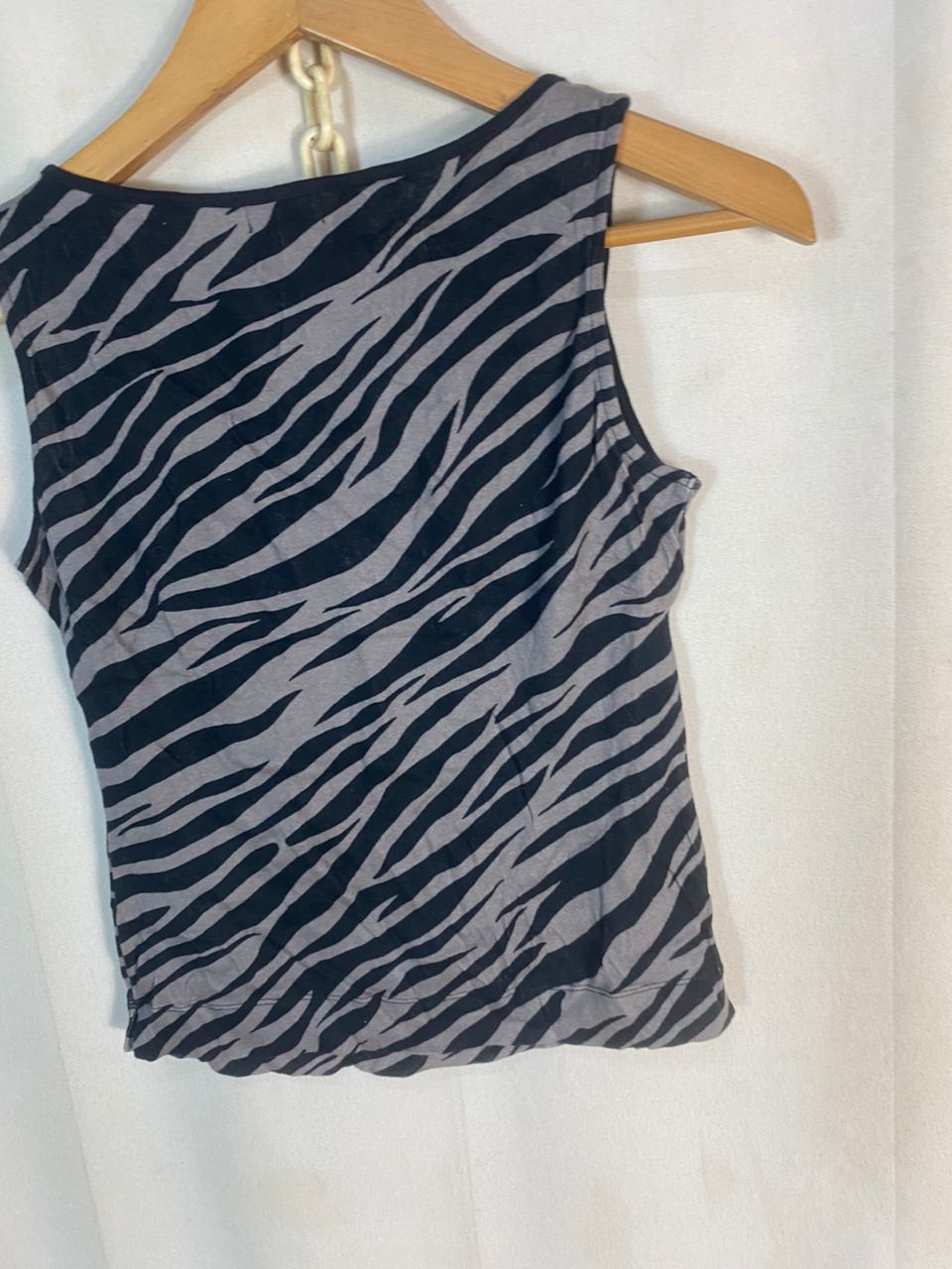 Yohji Yamamoto Ined tiger stripe tanktop shirt Size S / US 4 / IT 40 - 7 Thumbnail