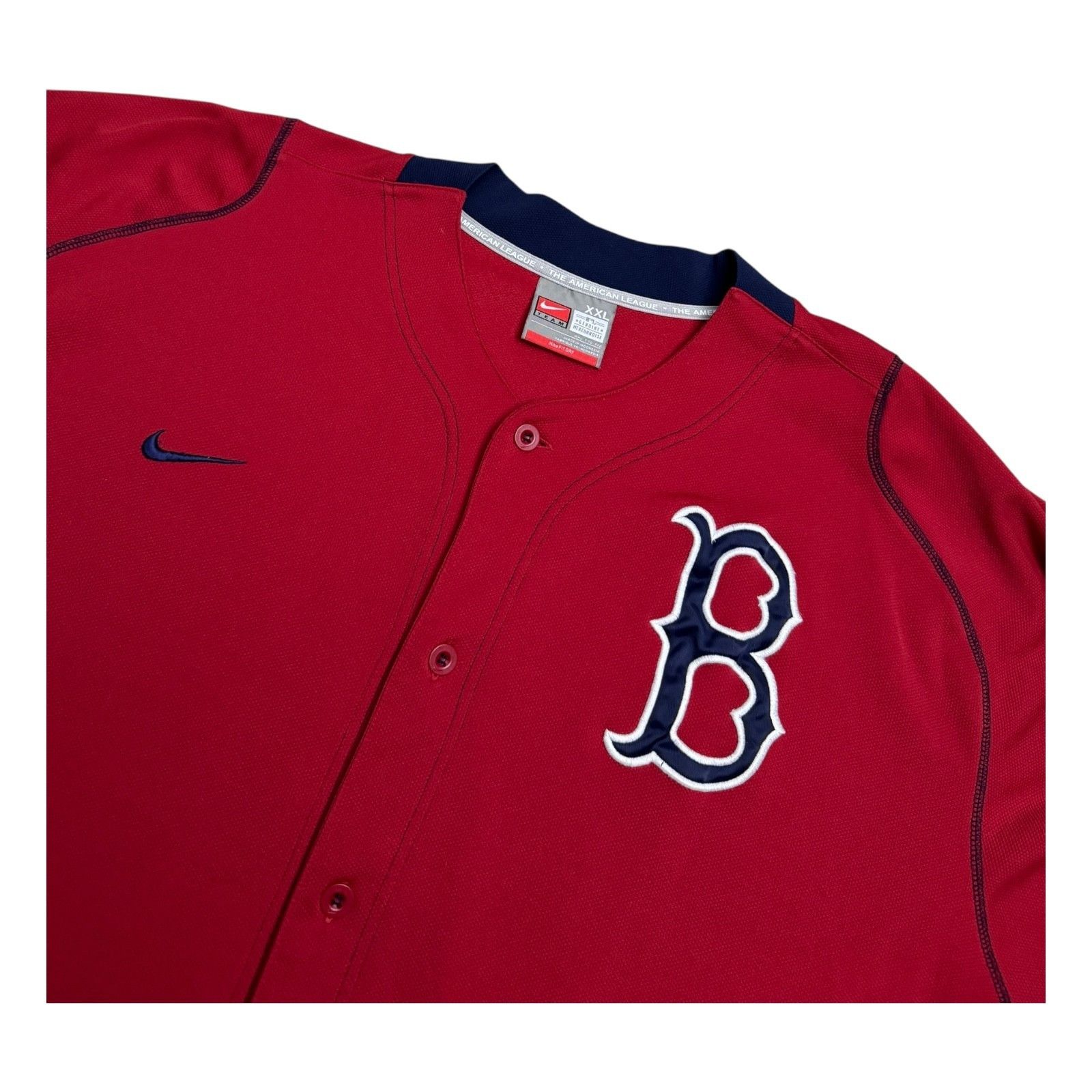Nike BOSTON RED SOX Vintage MLB Baseball NIKE Jersey 2XL Size US XXL / EU 58 / 5 - 3 Thumbnail