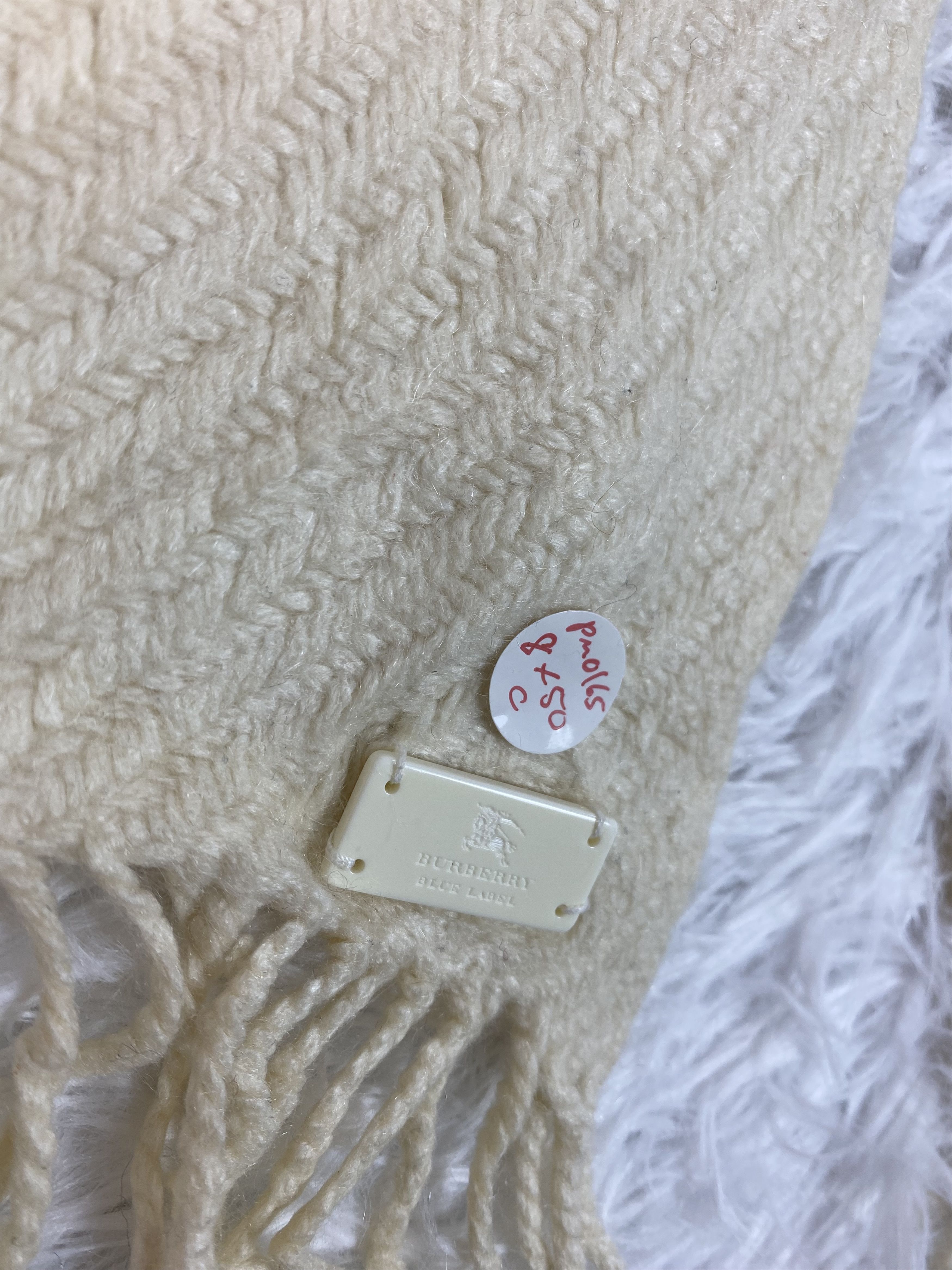 Burberry Vintage Burberry Scarf / Muffler Neckwear PM0165 Size ONE SIZE - 3 Thumbnail