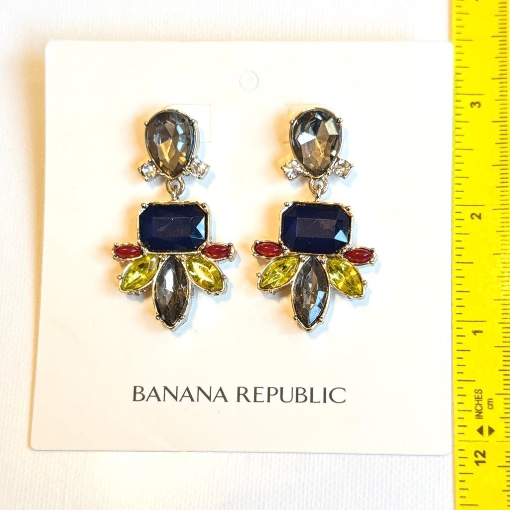 Banana Republic BANANA REPUBLIC Regalia Jewel Drop Earrings | NWT Size ONE SIZE - 5 Thumbnail