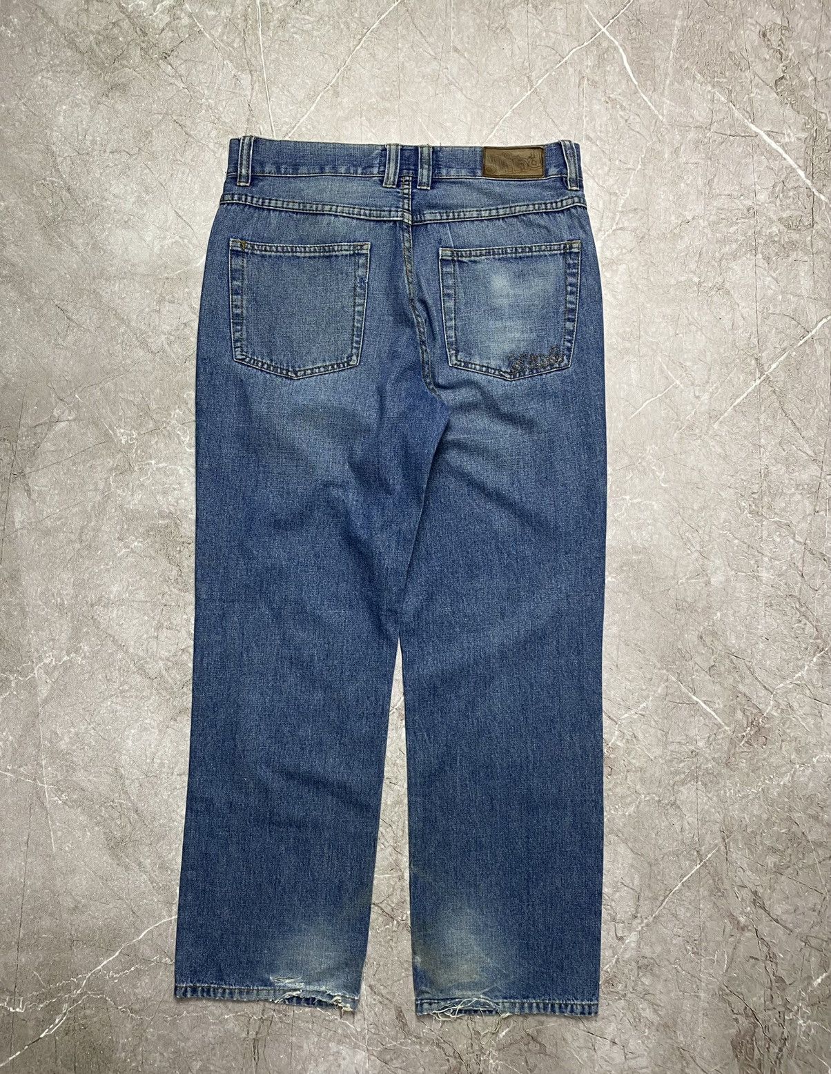Hook-Ups × Shorty's Skateboards × Vintage Vintage 90s Blind Skateboards Reaper Baggy Jeans Size US 32 / EU 48 - 2 Thumbnail