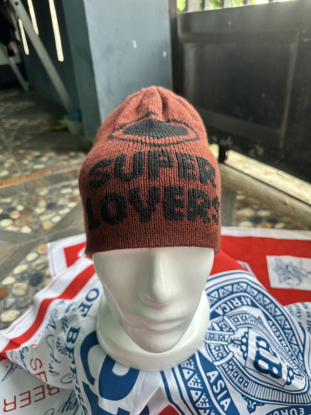 Super Lovers Vintage Supers Lovers Beanies Hat Size ONE SIZE - 3 Thumbnail