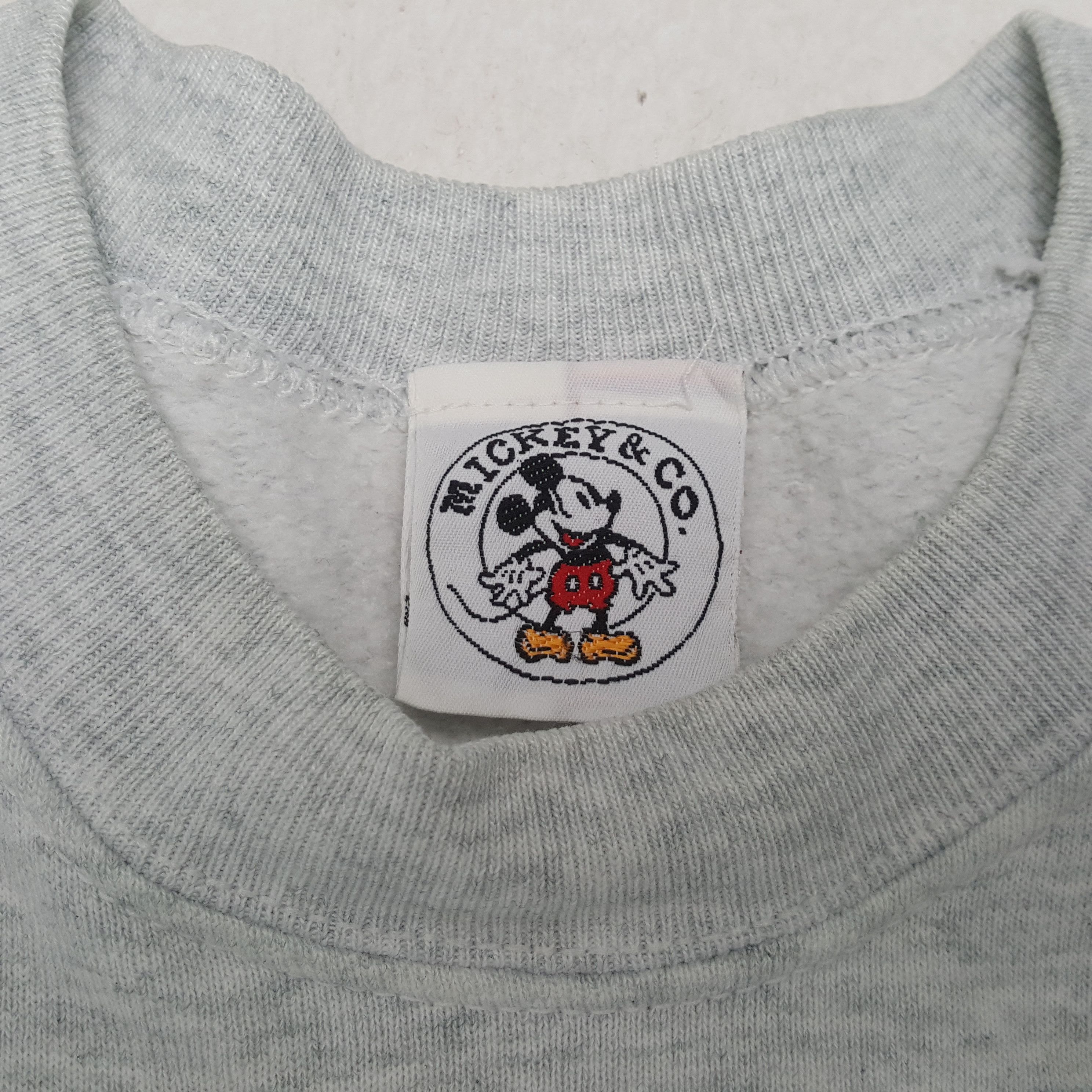 Disney × Mickey Mouse × Vintage MICKEY MOUSE DISNEY Cartoon Character Vintage Sweatshirt Size US M / EU 48-50 / 2 - 8 Thumbnail